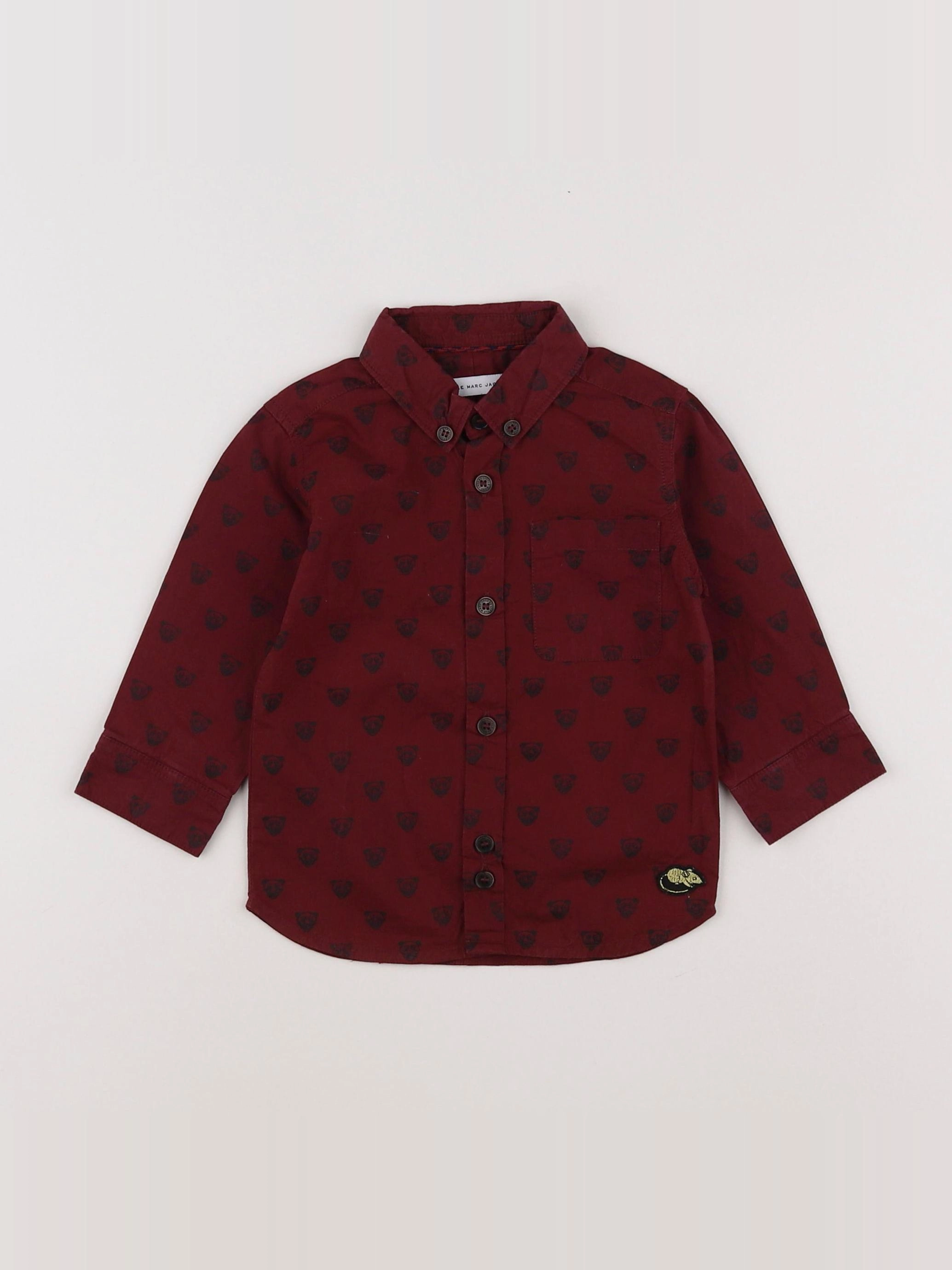 Little marc jacobs - chemise rouge - 12 mois
