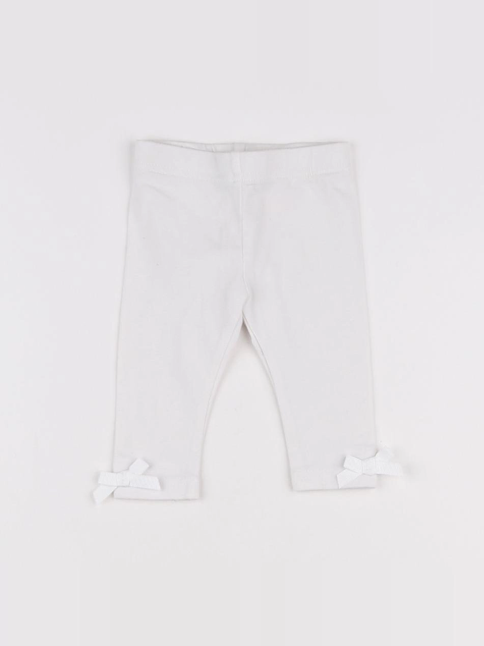 Tape à l'oeil - legging blanc - 3 mois