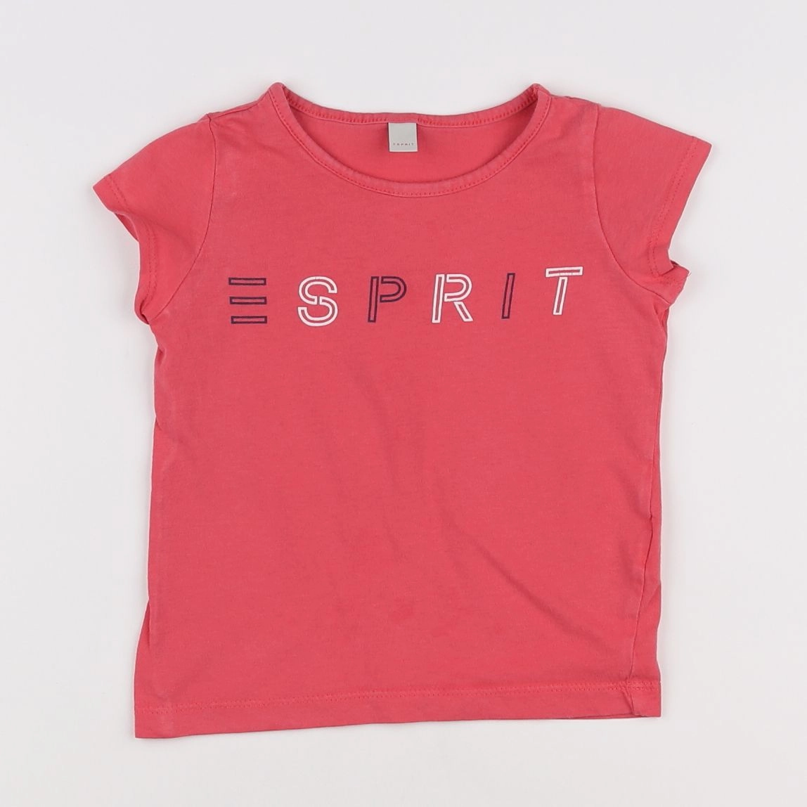 Esprit - tee-shirt rose - 2/3 ans