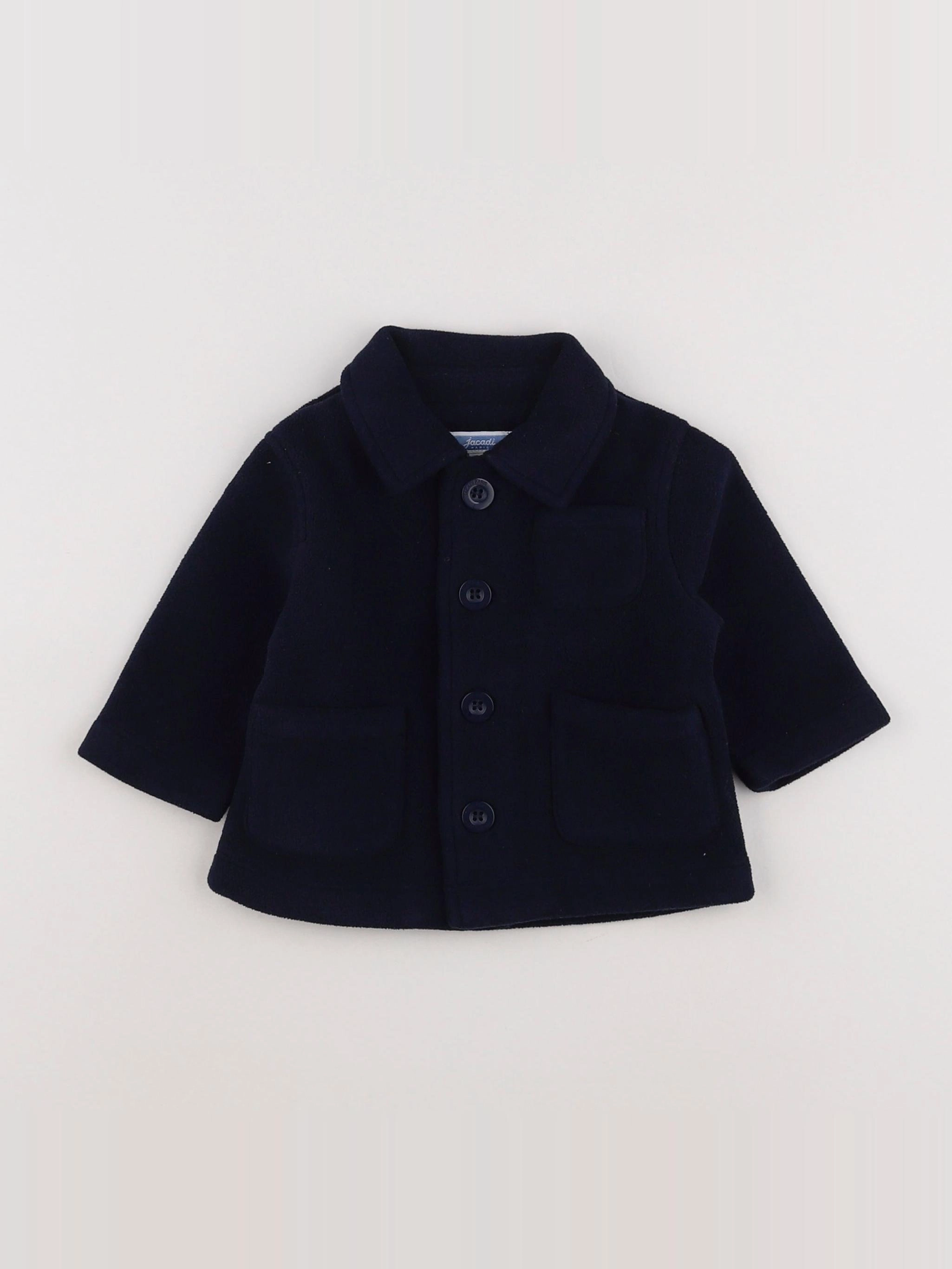 Jacadi - manteau bleu - 6 mois