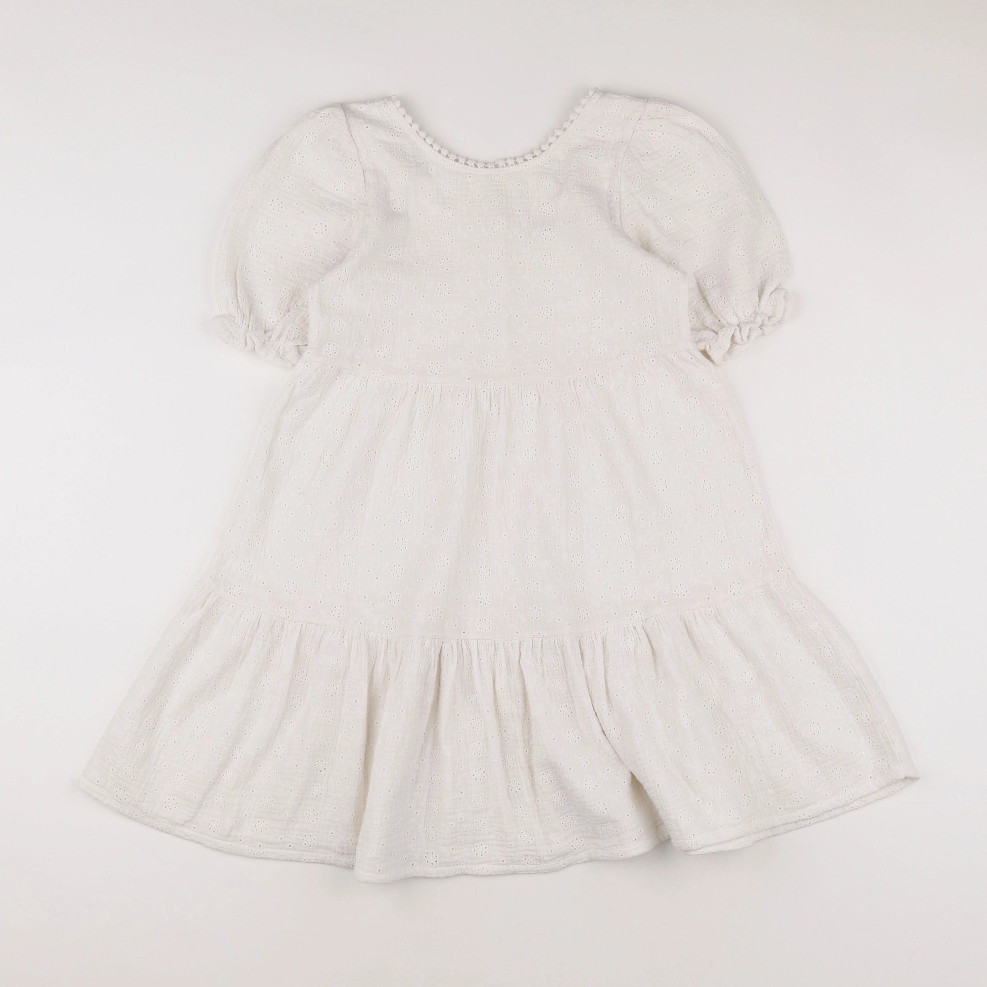 Buho - robe blanc - 6 ans