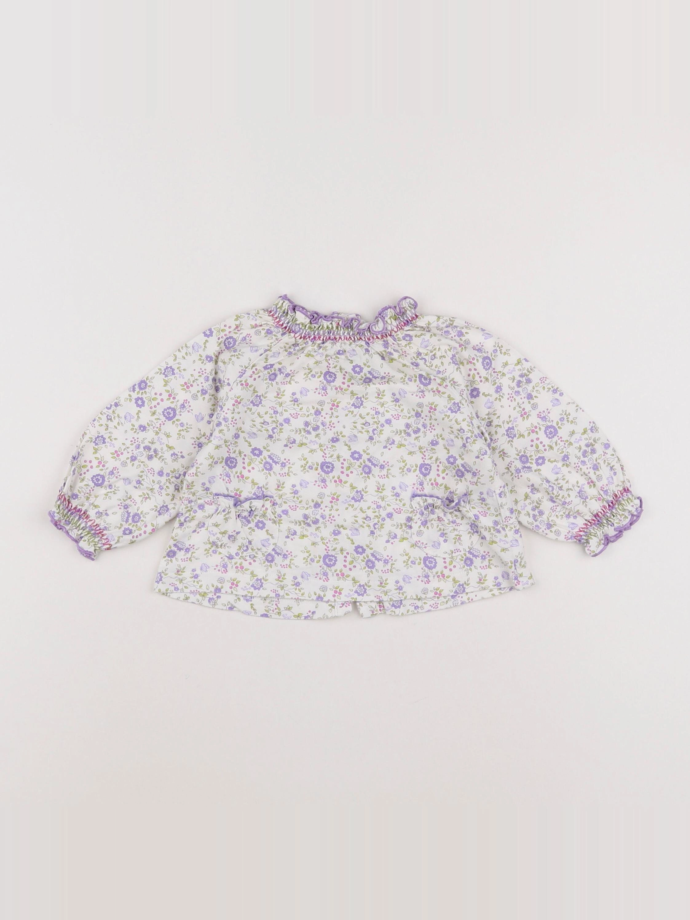 Natalys - tee-shirt multicolore - 3 mois