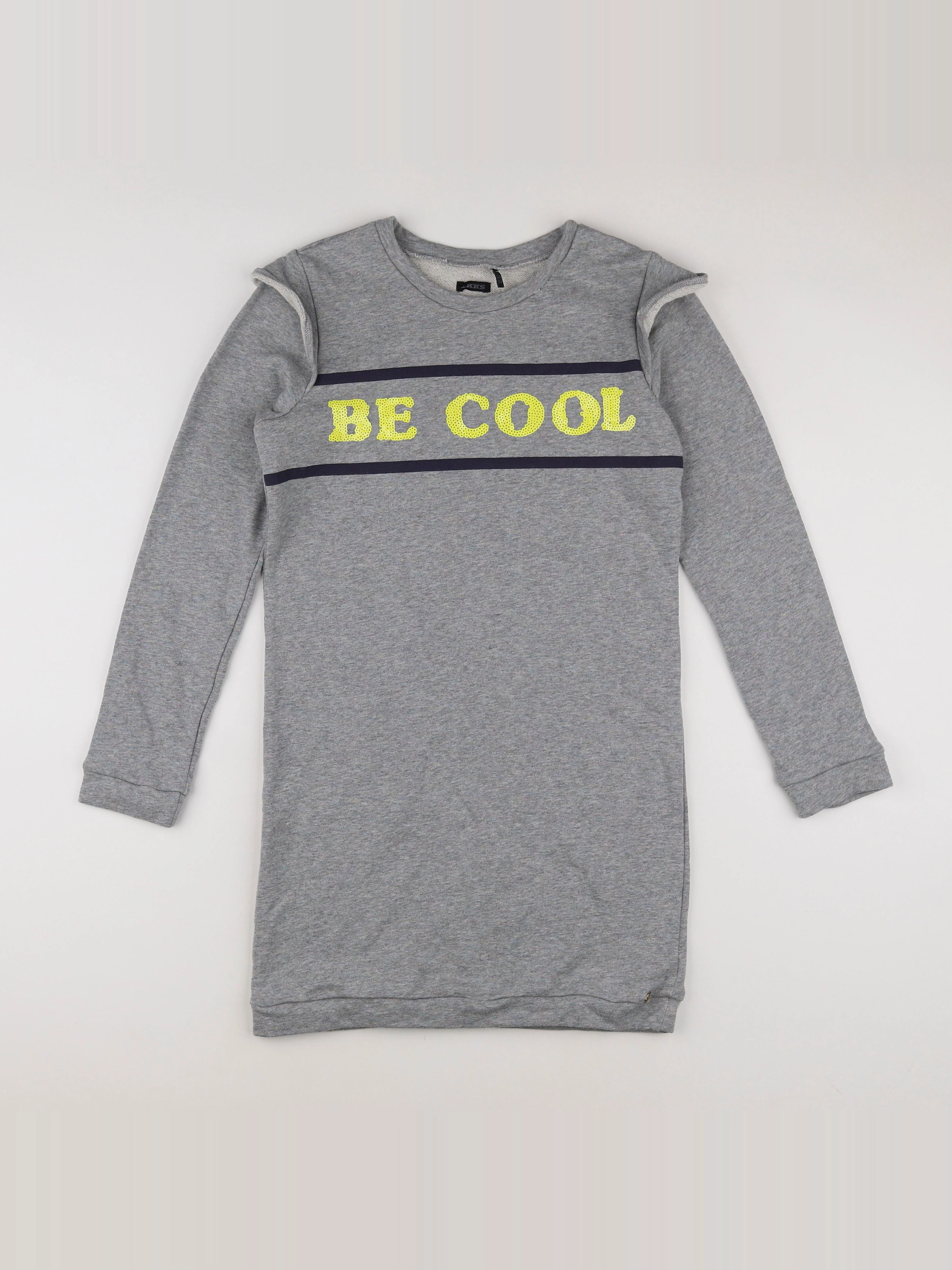 IKKS - robe gris - 12 ans