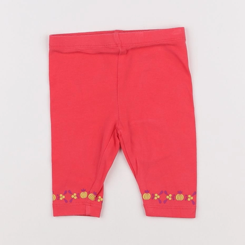 Vertbaudet - legging rose - 9 mois
