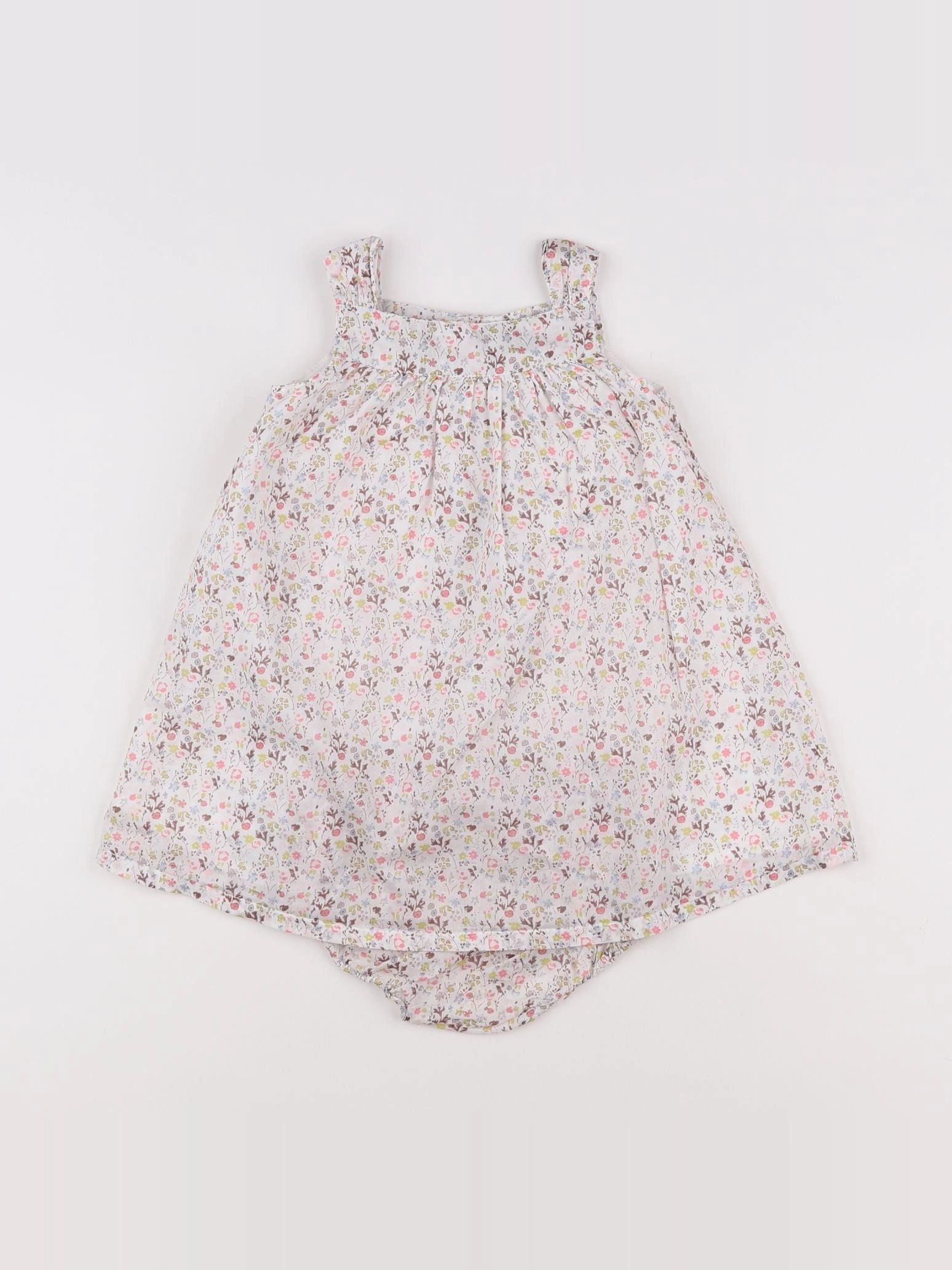 Boutchou - robe blanc - 9 mois