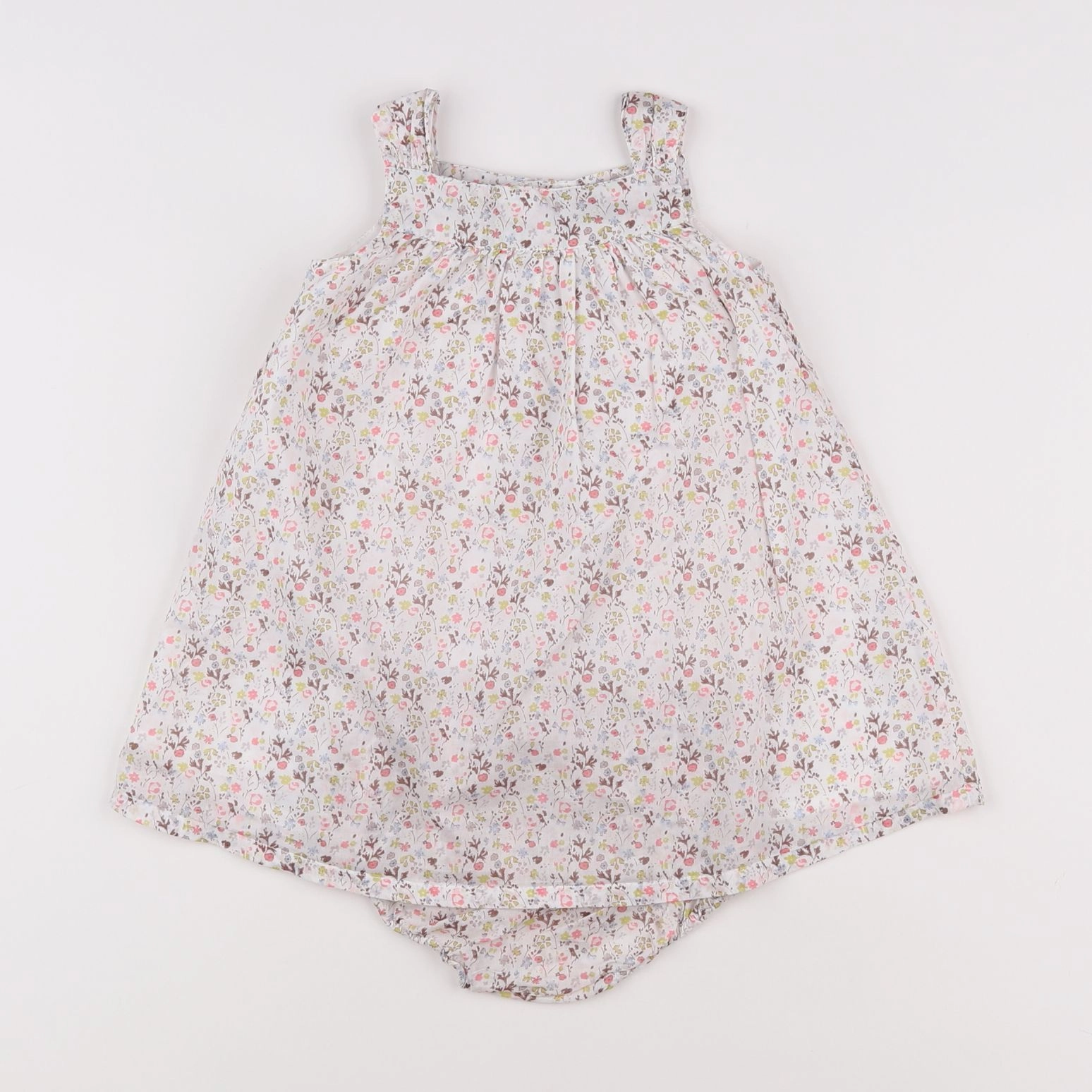 Boutchou - robe blanc - 9 mois