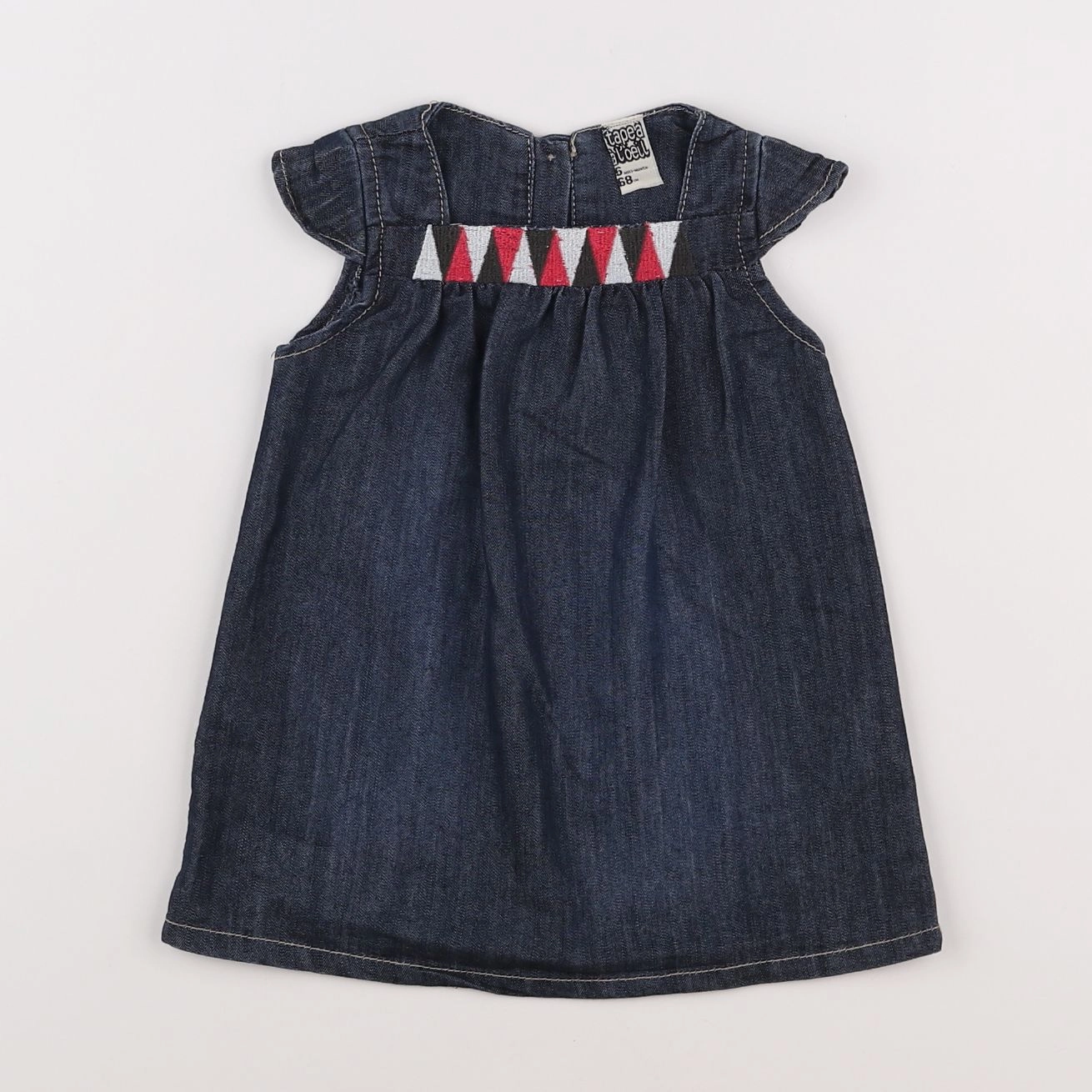 Tape à l'oeil - robe bleu - 6 mois