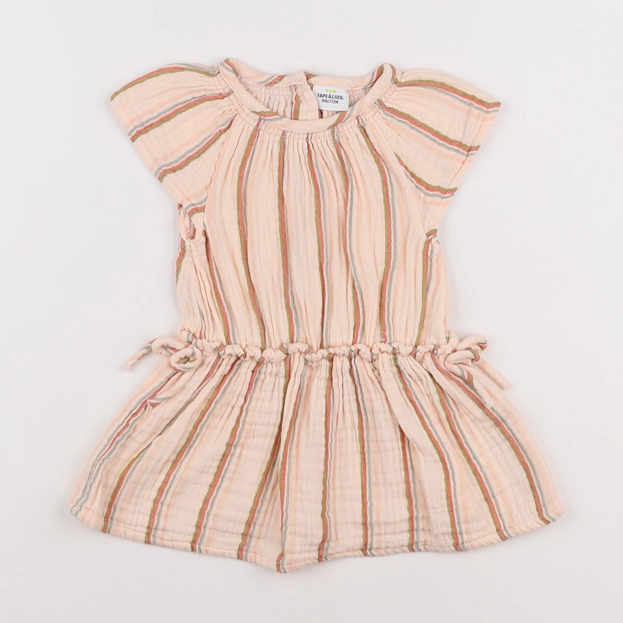 Tape à l'oeil - robe multicolore - 9 mois