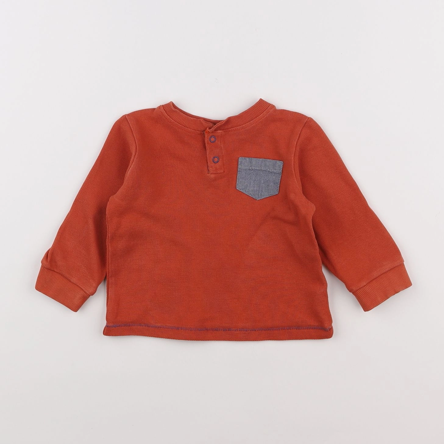 Cadet Rousselle - tee-shirt orange - 12 mois