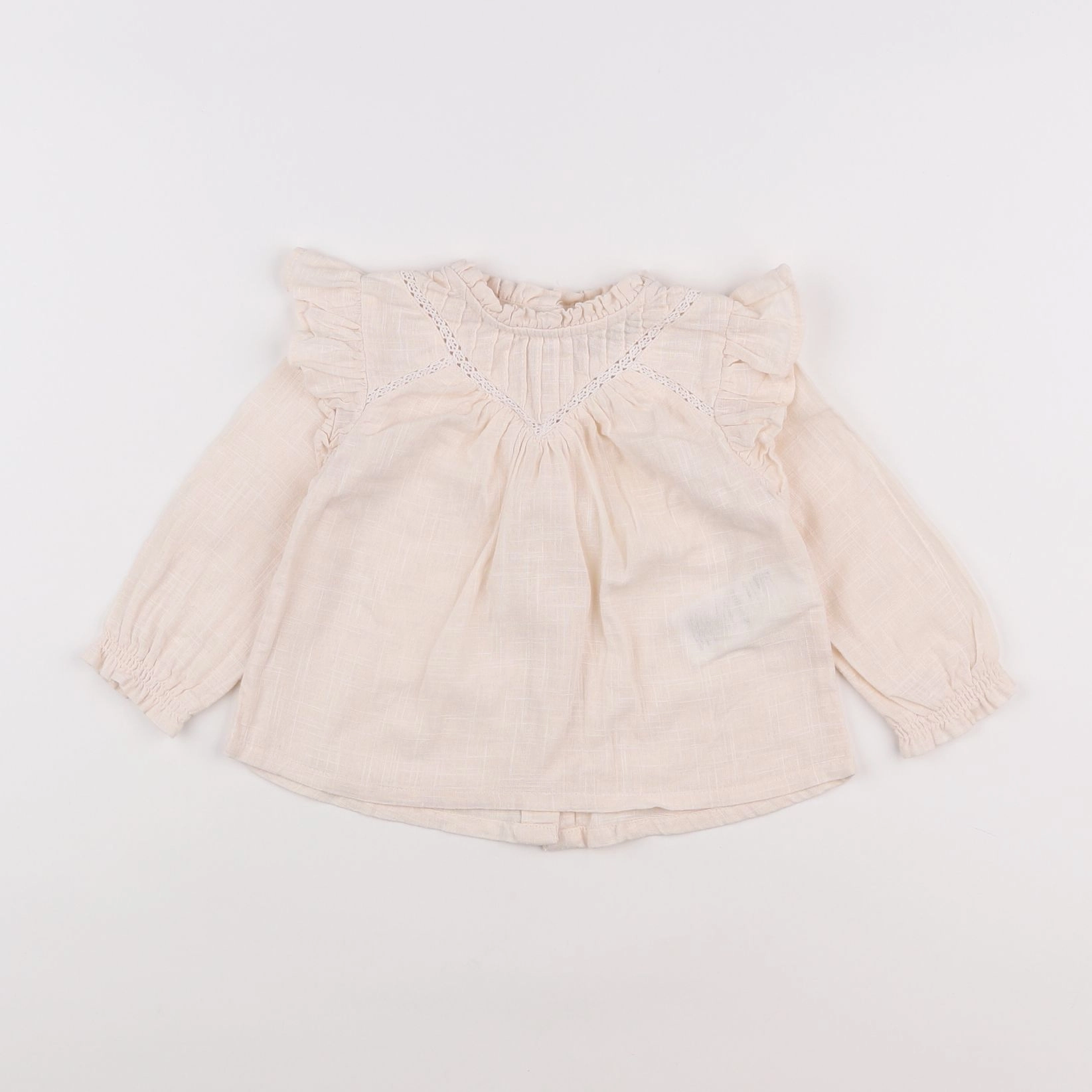 Vertbaudet - blouse rose - 9 mois