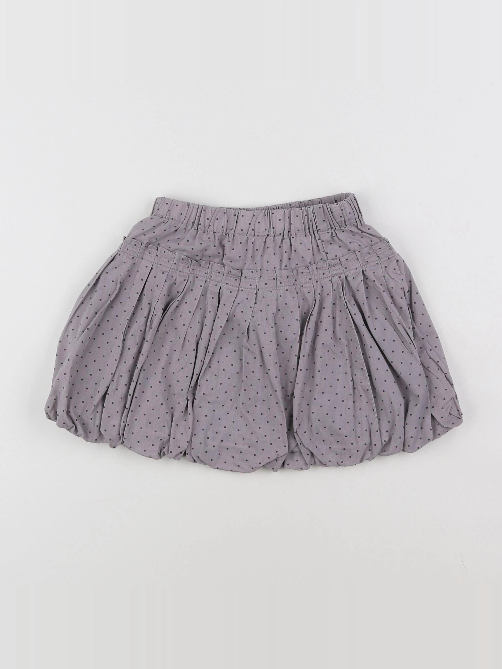 Vertbaudet - jupe gris - 3 ans