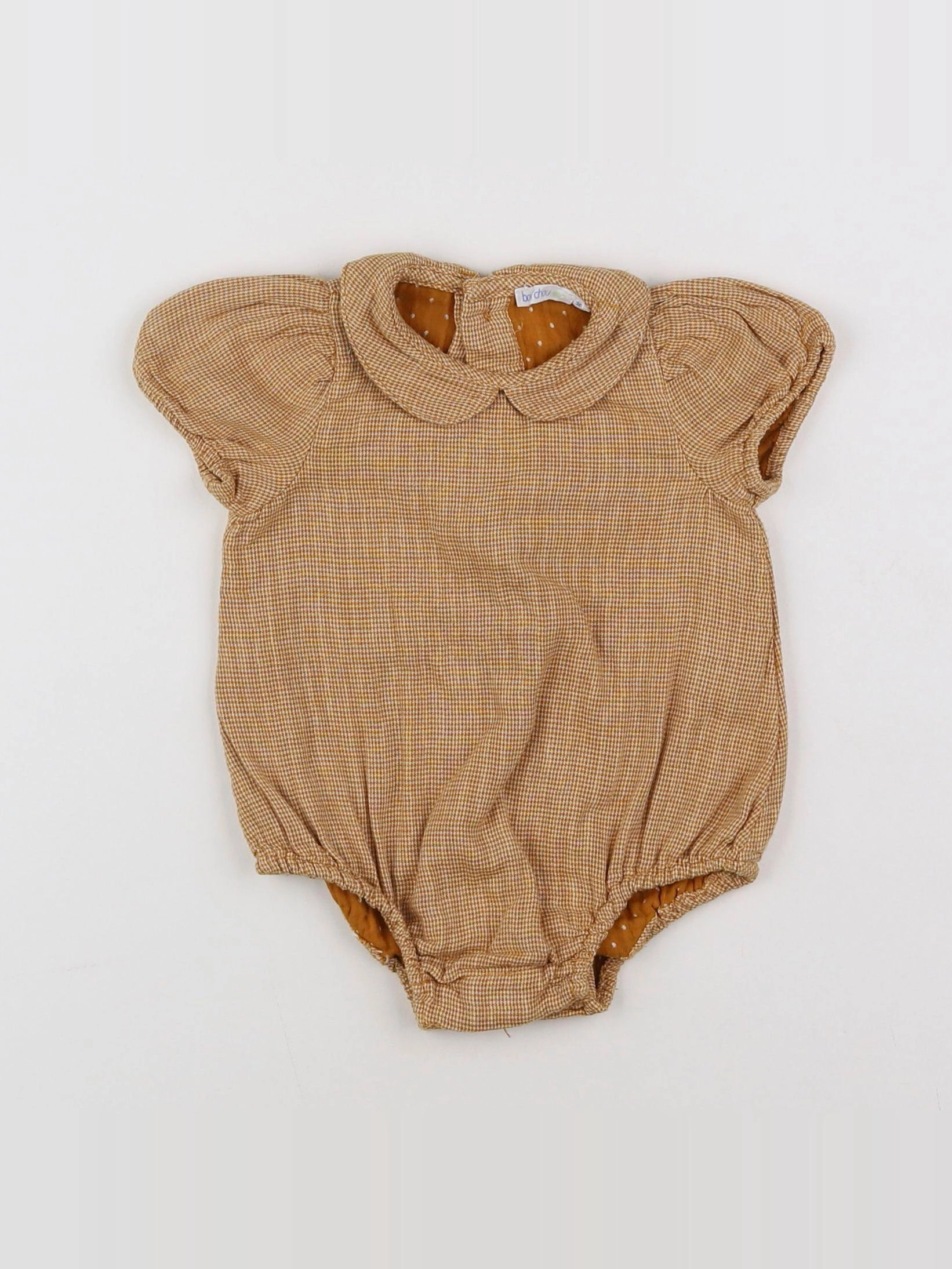 Boutchou - combinaison marron - 3 mois