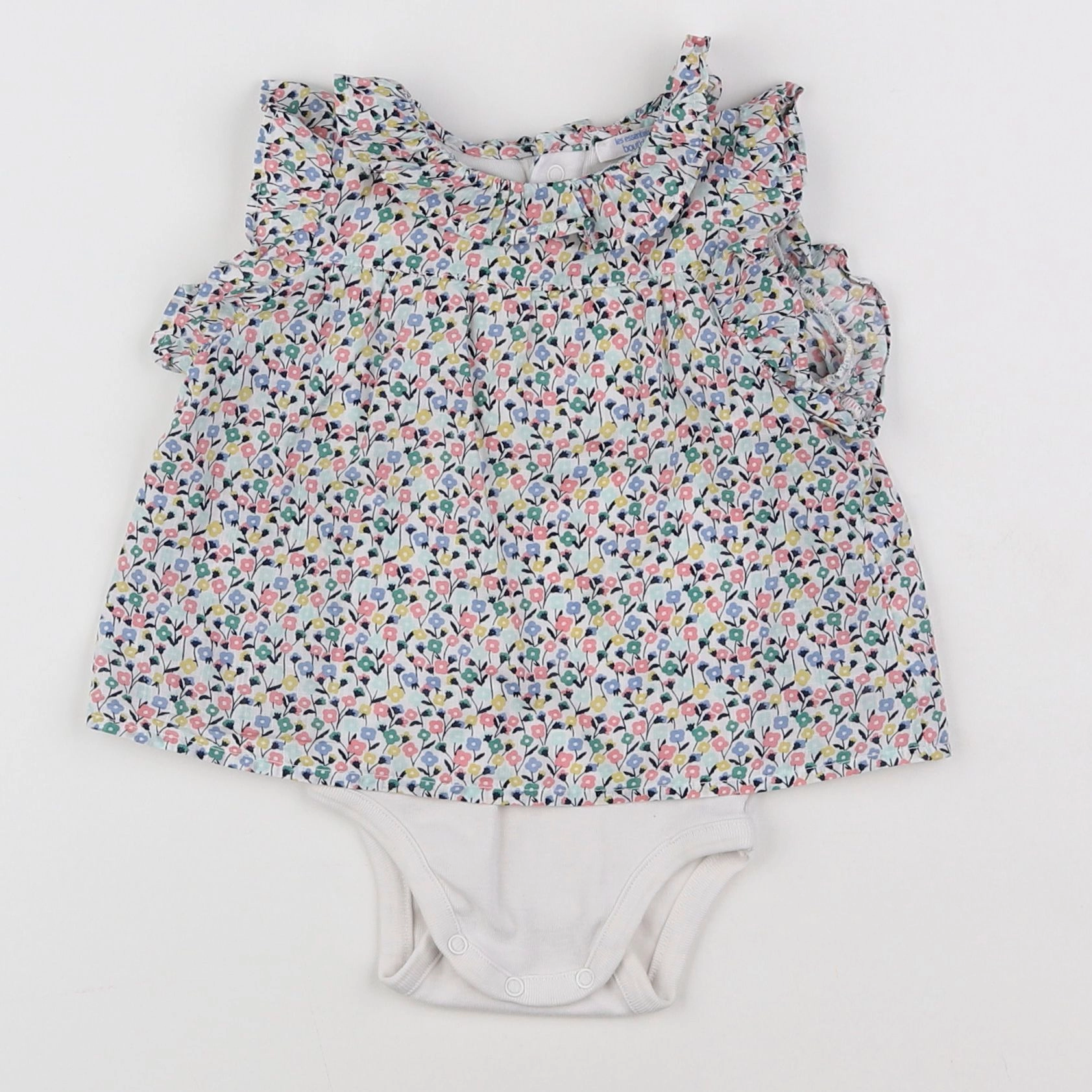 Boutchou - body blouse multicolore - 3 mois