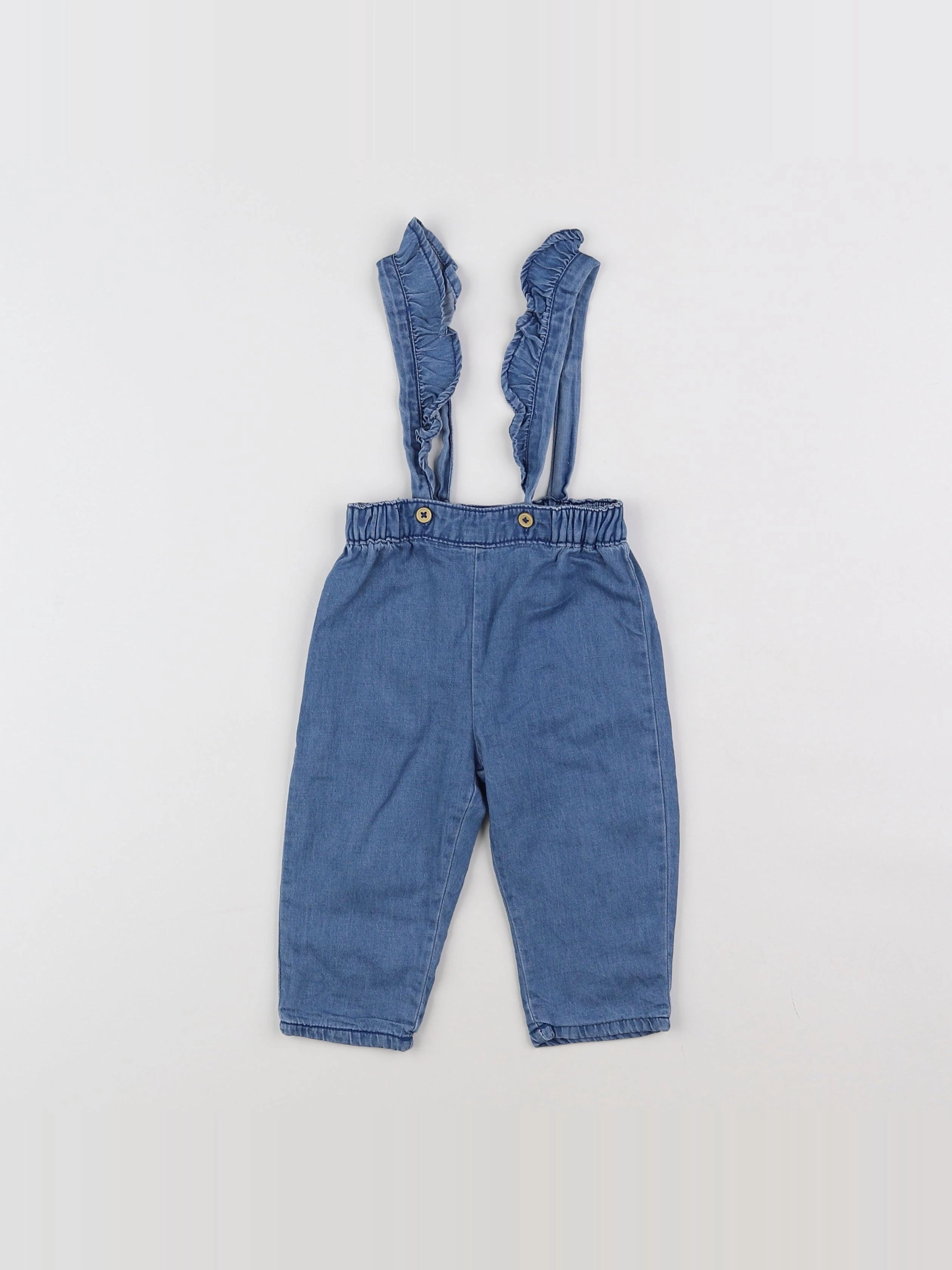 Boutchou - pantalon bleu - 6 mois