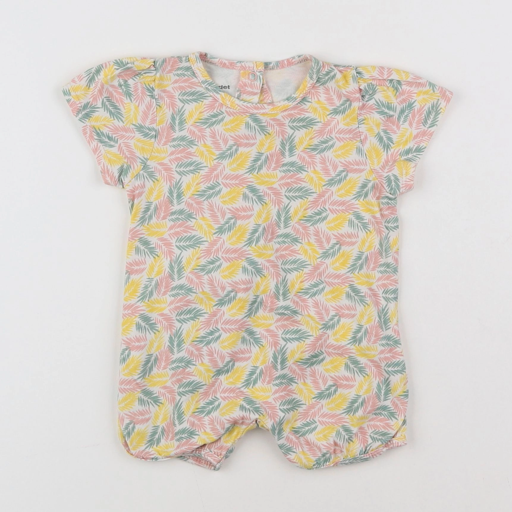 Vertbaudet - combinaison multicolore - 3 mois