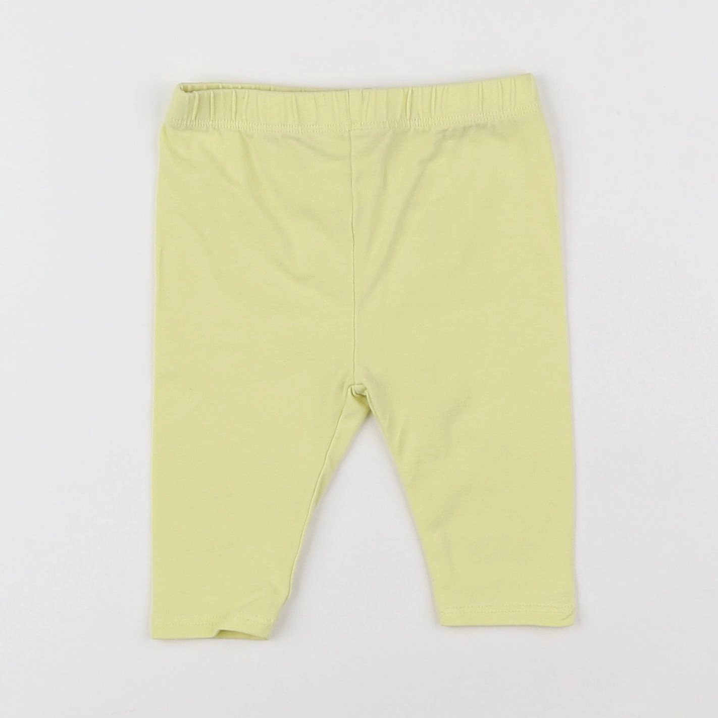 Vertbaudet - legging jaune - 6 mois
