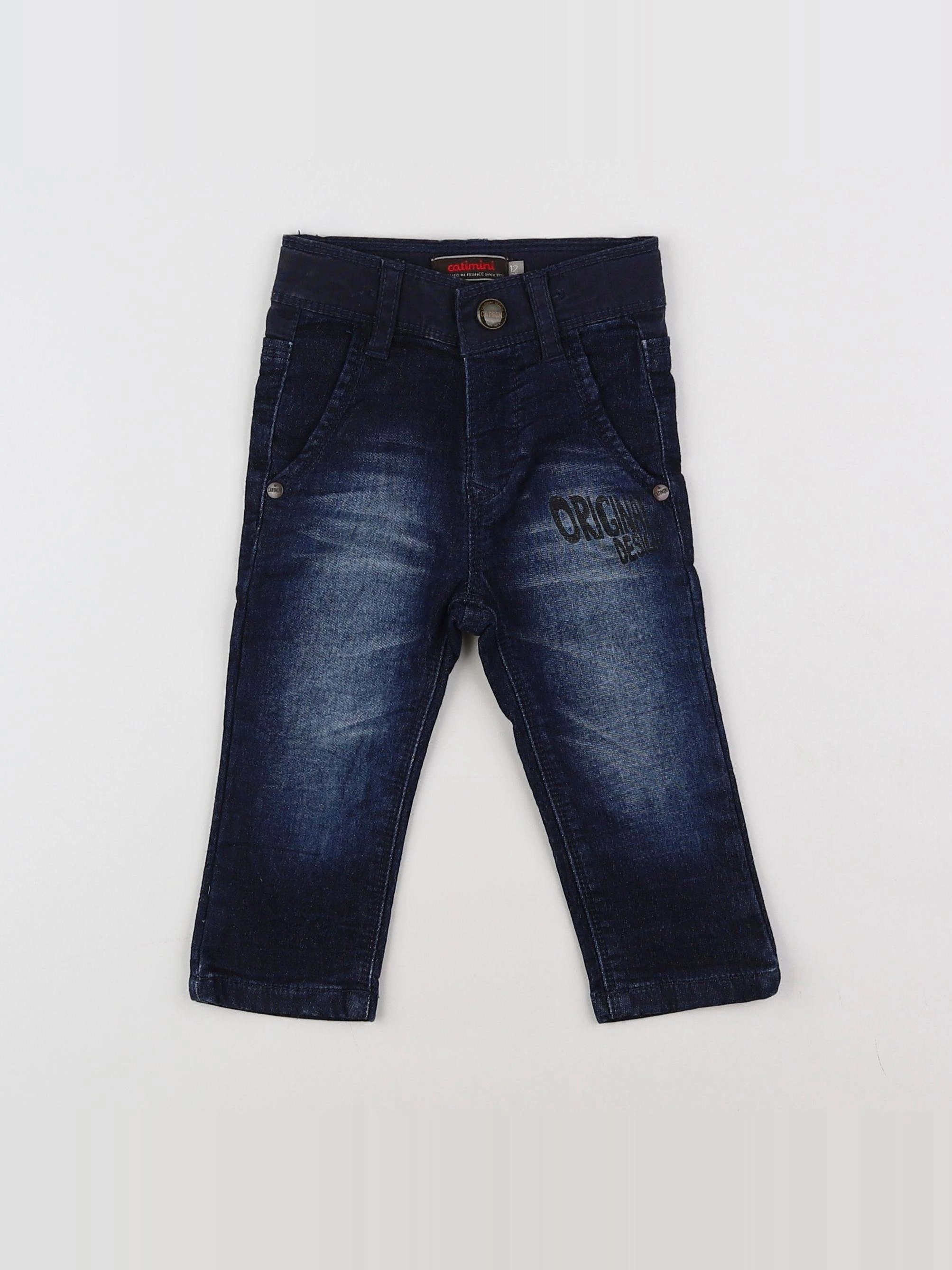 Catimini - jean bleu - 12 mois