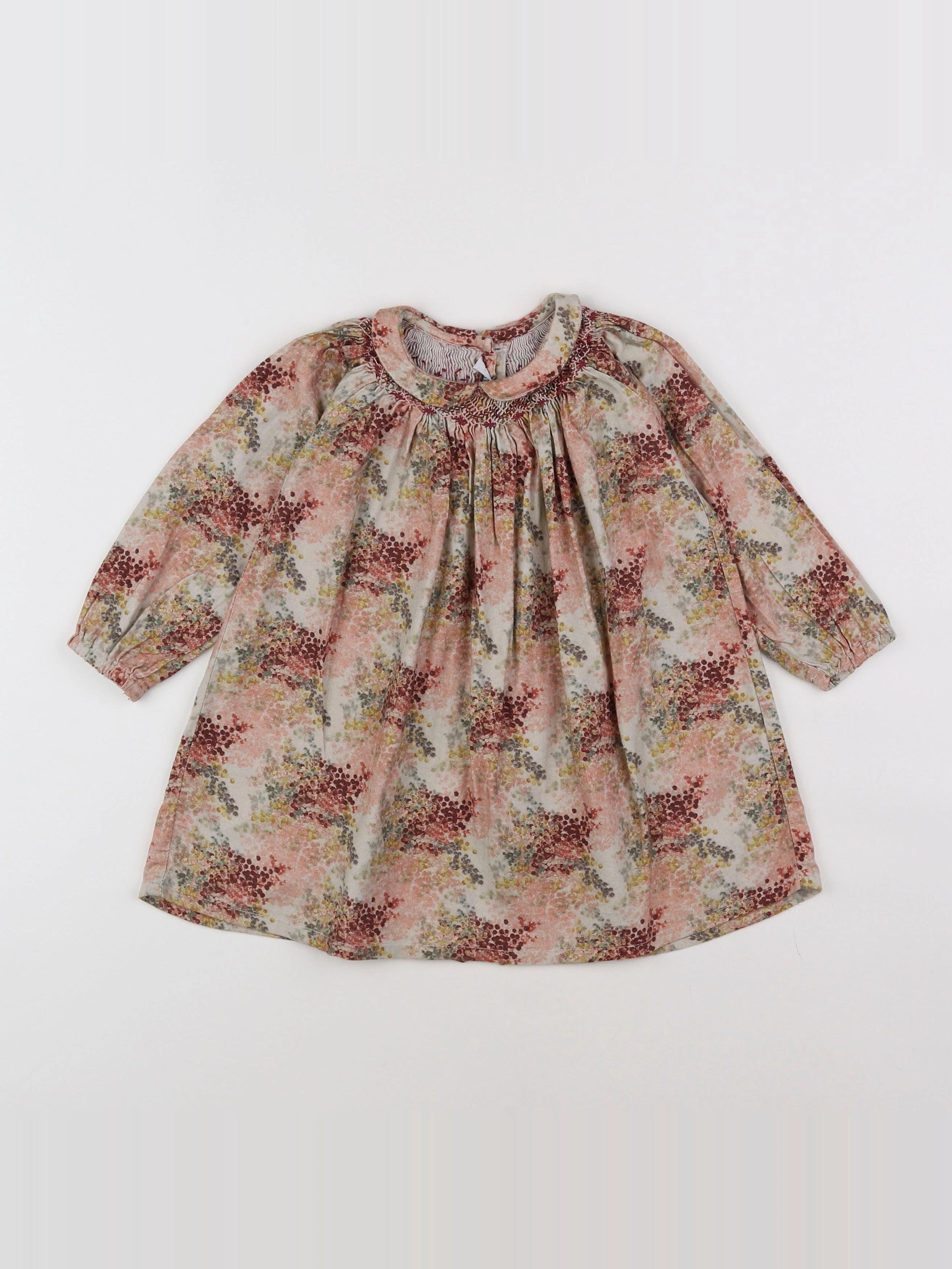 Marie Puce - robe multicolore - 2 ans