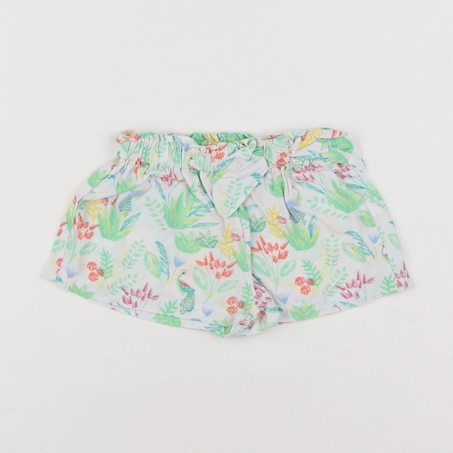 Vertbaudet - short multicolore - 6 mois