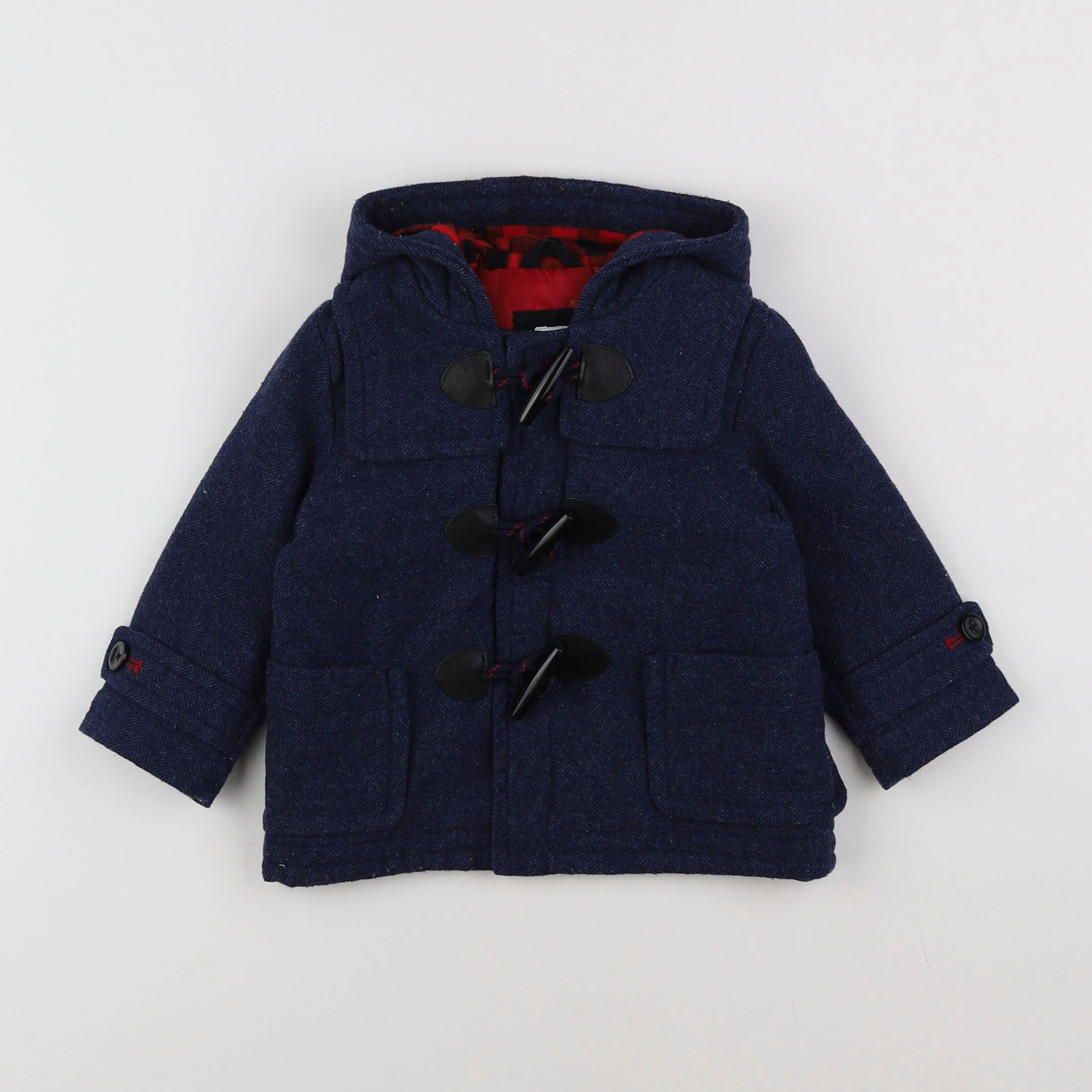 GAP - manteau bleu - 12/18 mois