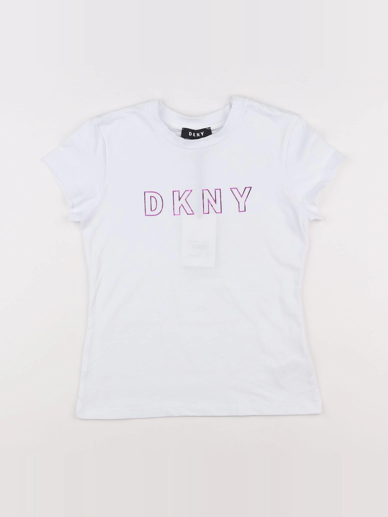 Dkny - tee-shirt blanc (état neuf) - 8 ans