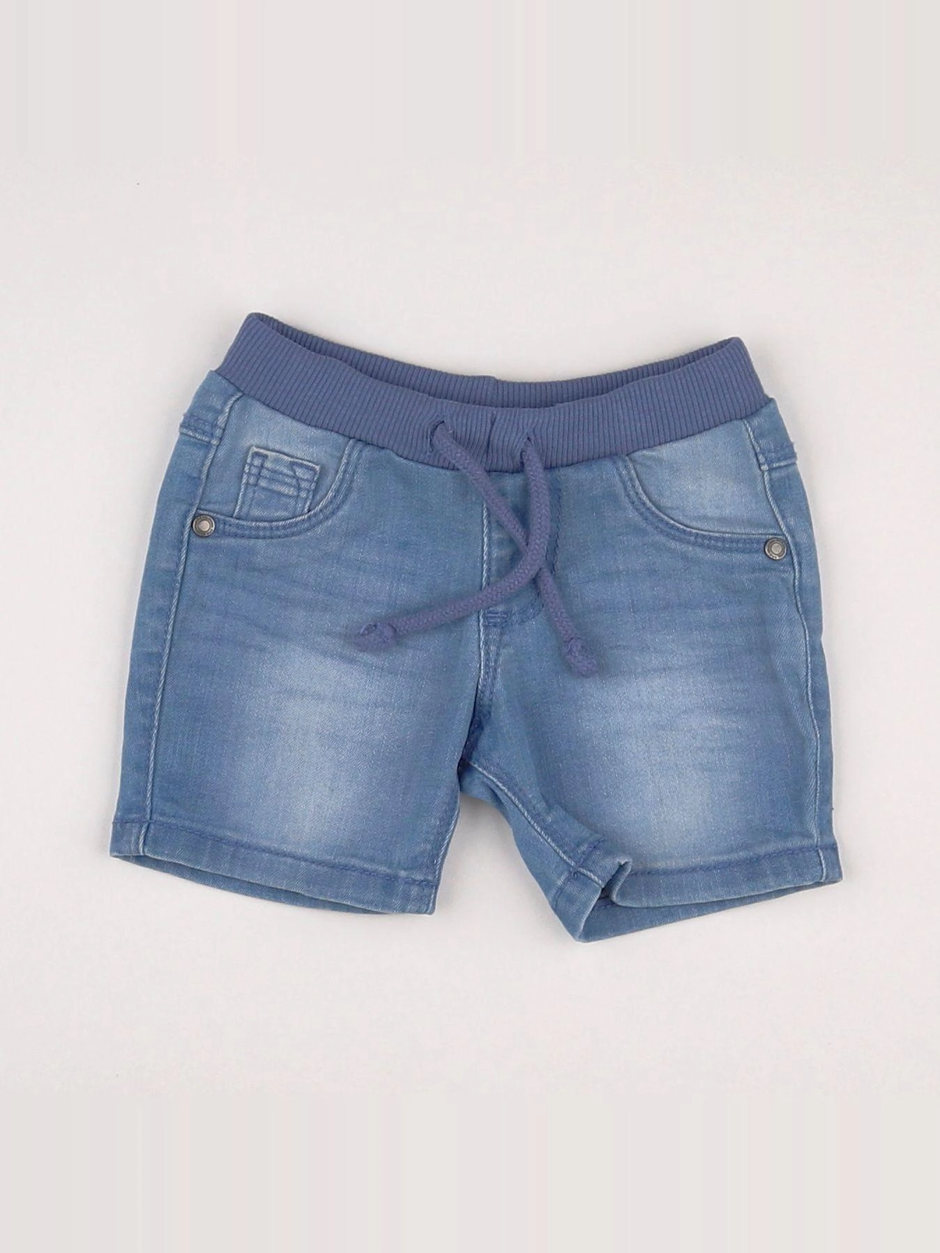 Tape à l'oeil - short bleu - 3 mois