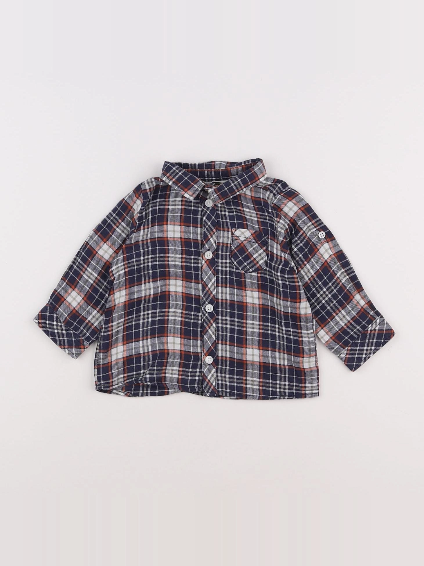 Tape à l'oeil - chemise multicolore - 9 mois