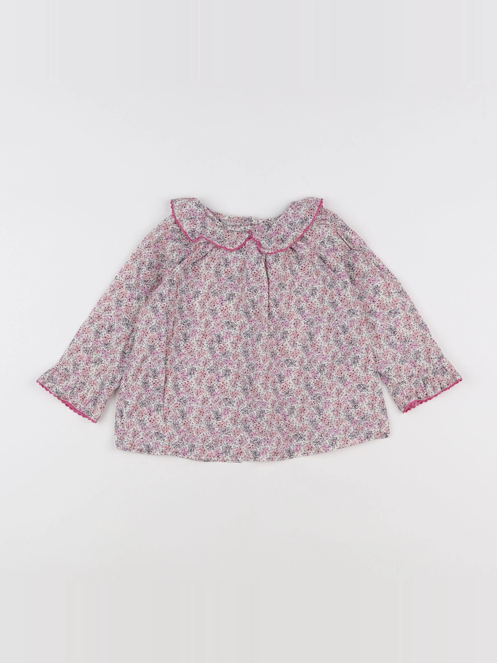 Jacadi - blouse multicolore - 18 mois