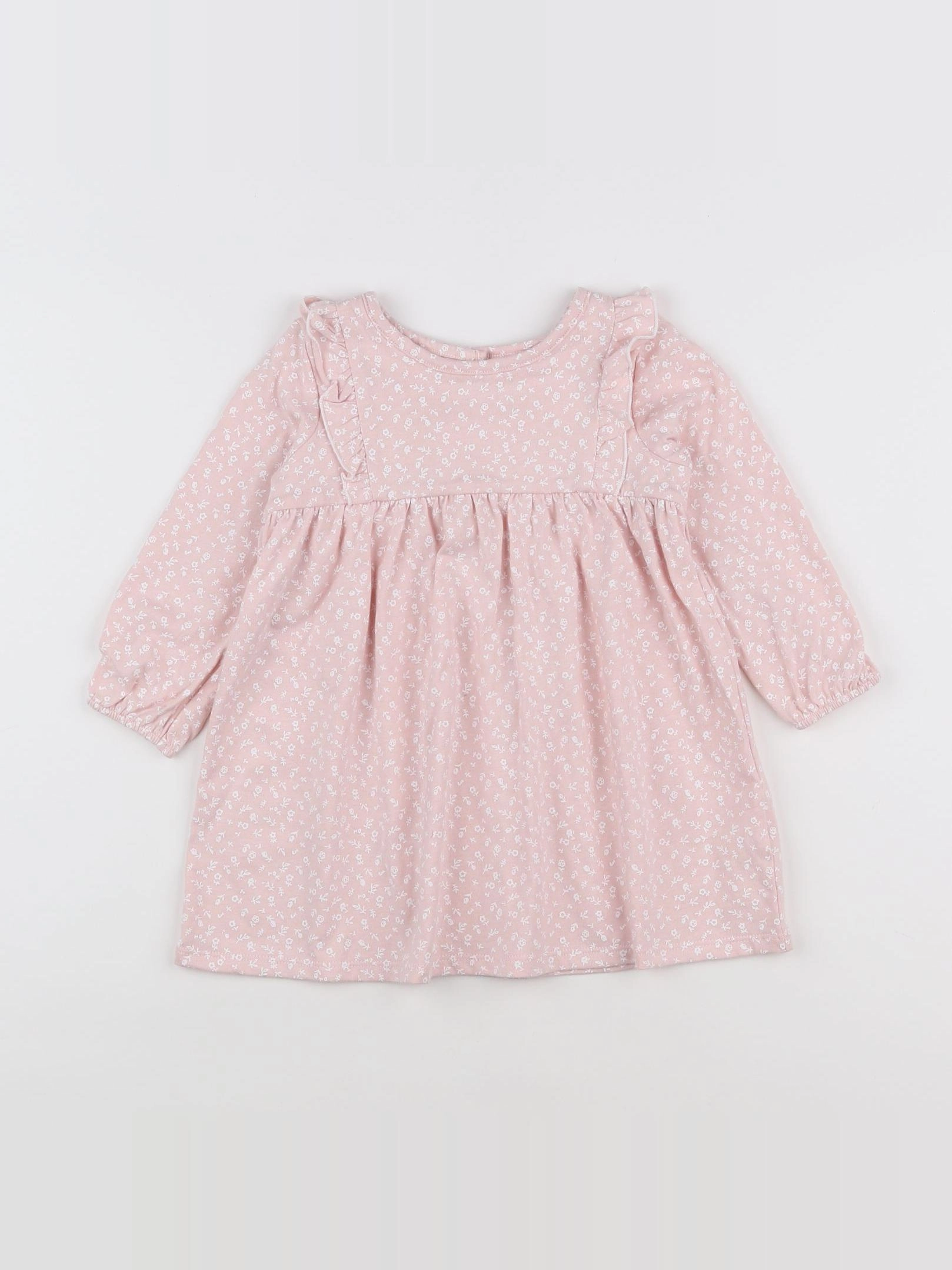 The little white company - robe rose (état neuf) - 9/12 mois