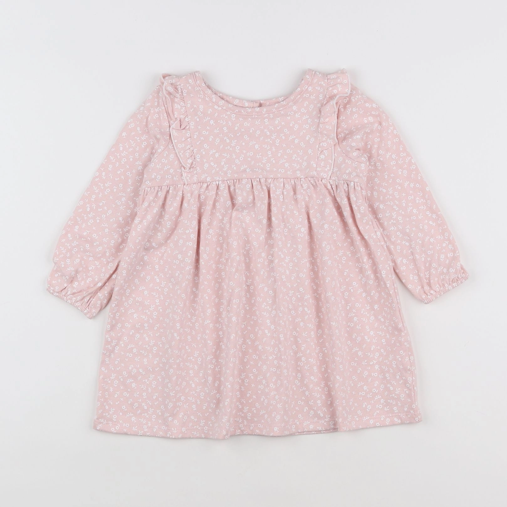 The little white company - robe rose (état neuf) - 9/12 mois