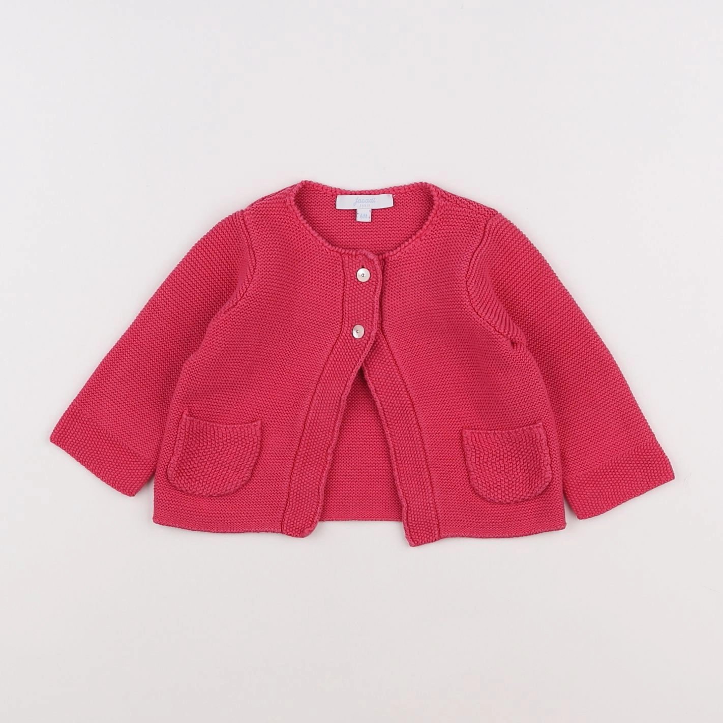 Jacadi - gilet rose - 6 mois