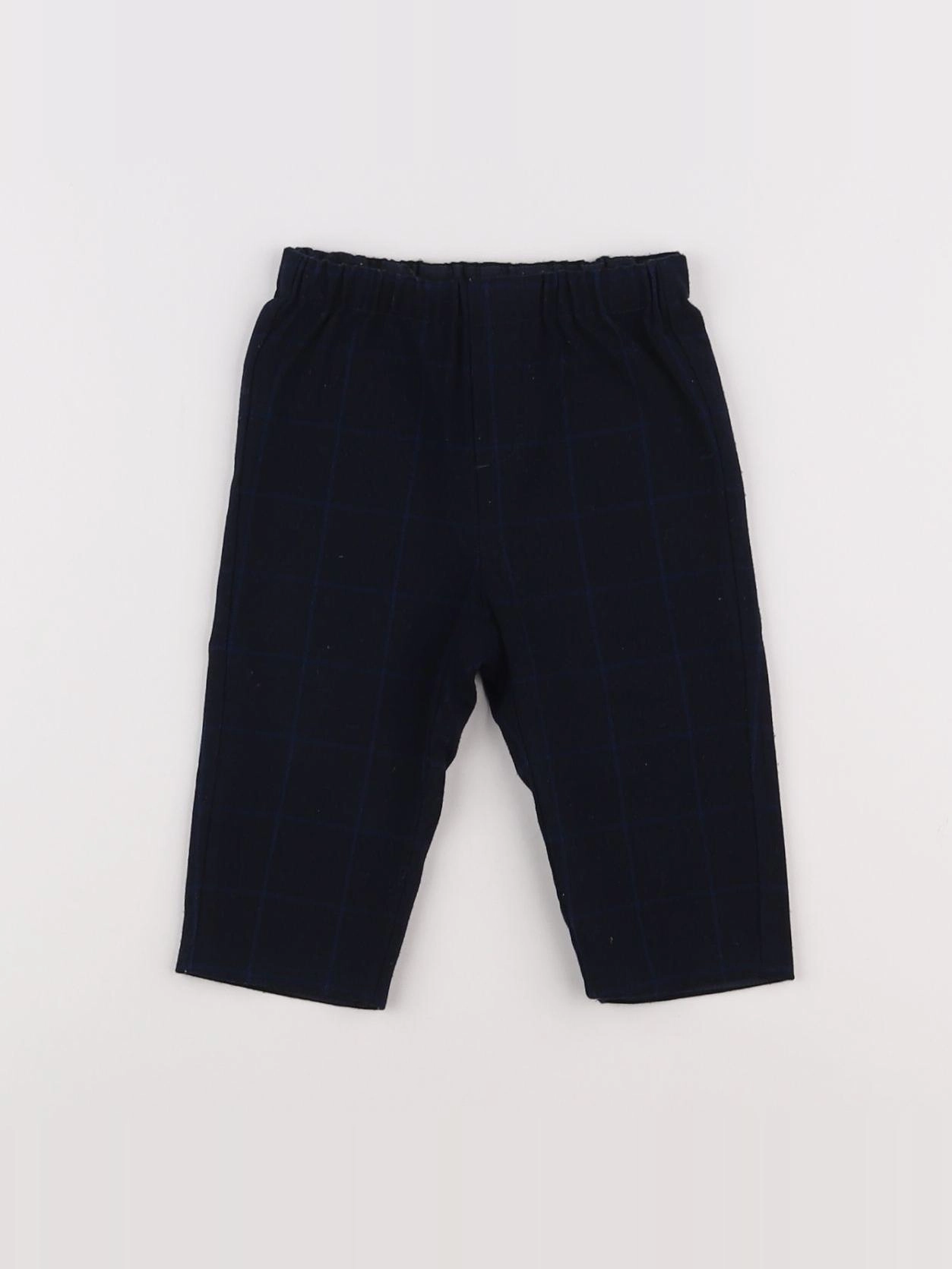 Jacadi - pantalon bleu - 12 mois