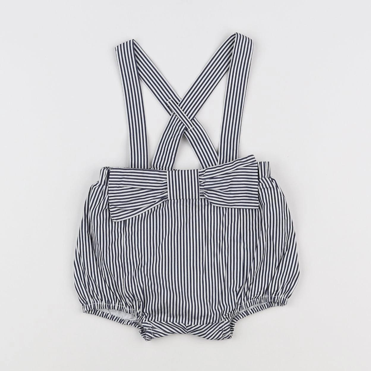 Jacadi - bloomer blanc, noir - 6 mois