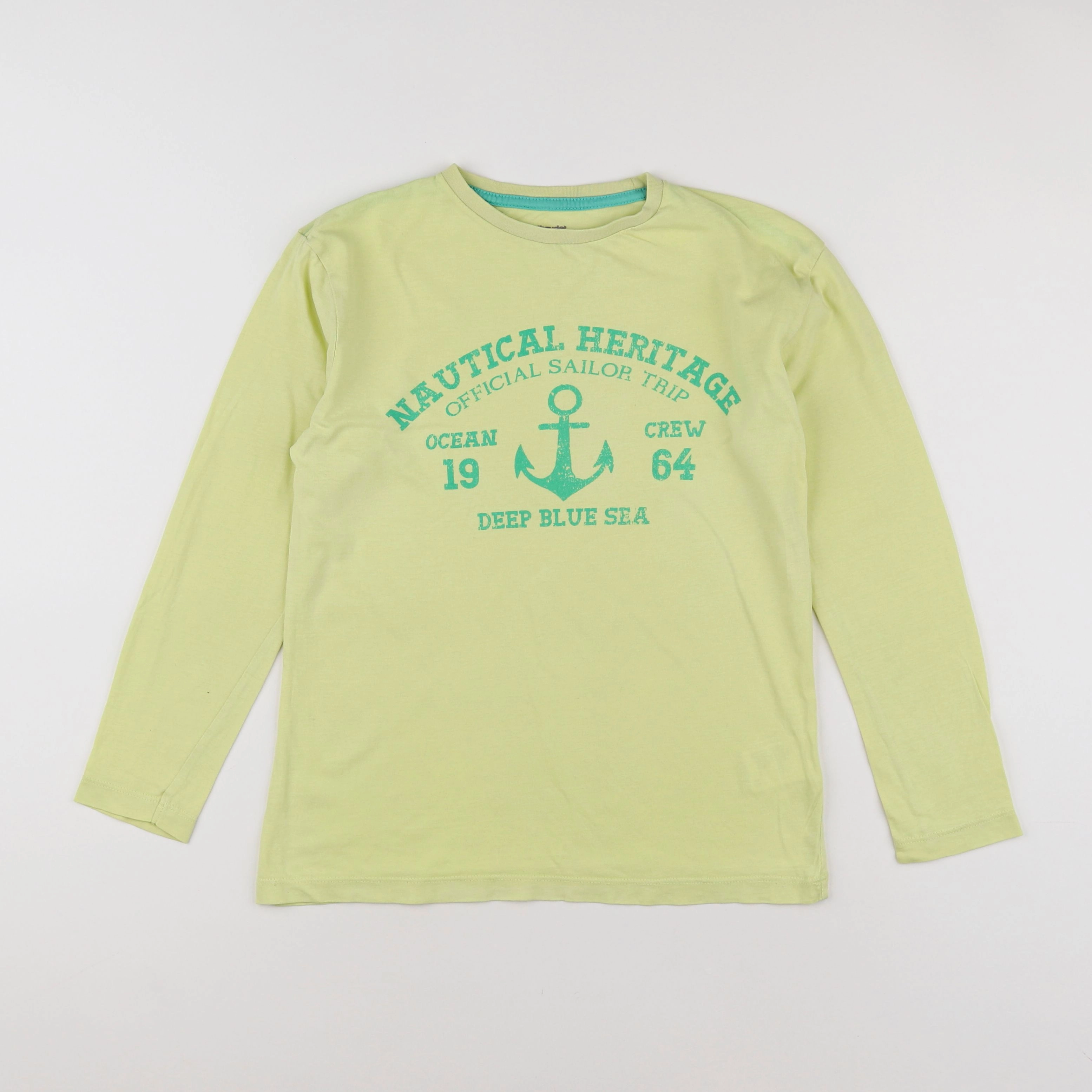 Vertbaudet - tee-shirt jaune - 10 ans