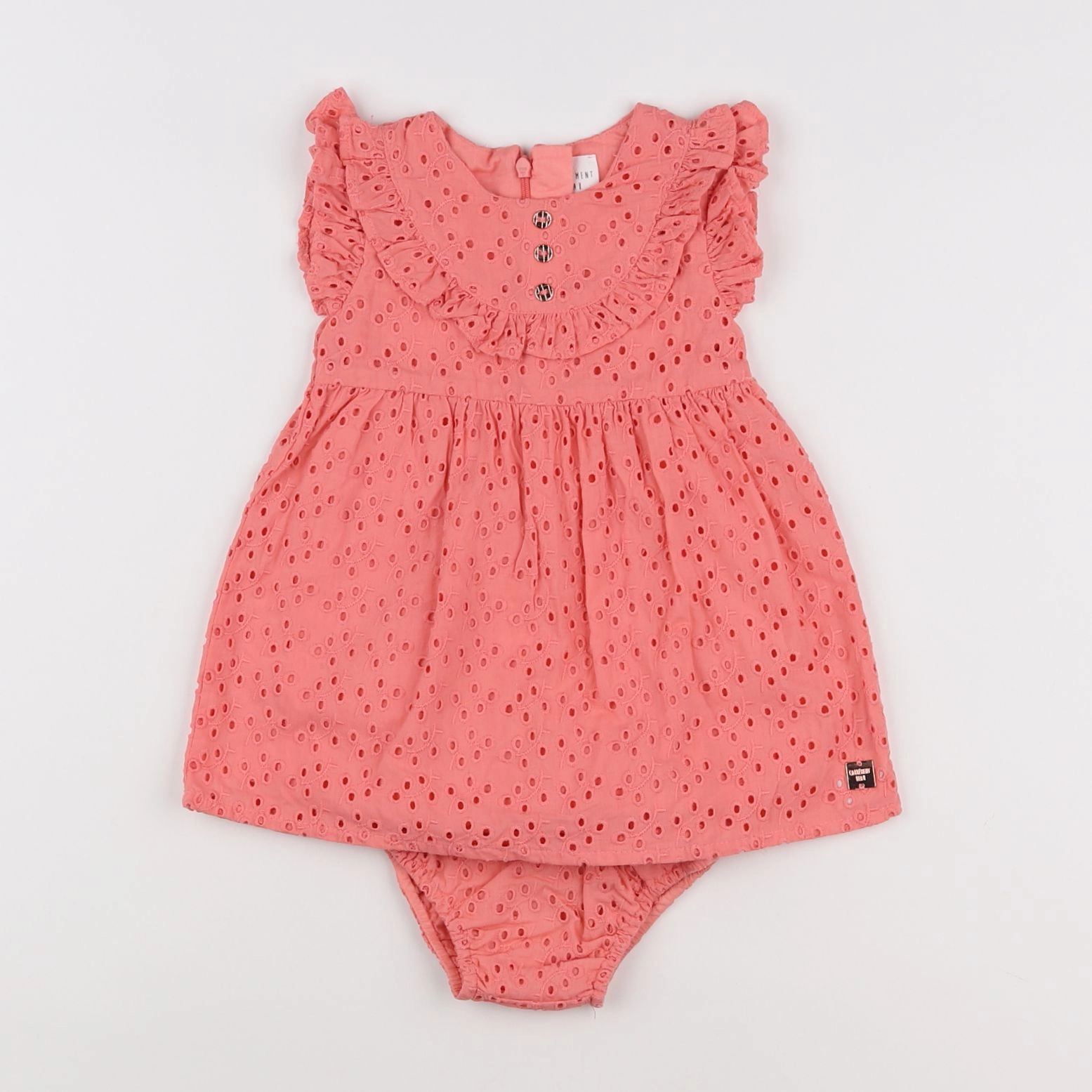 Carrément Beau - robe rose - 9 mois