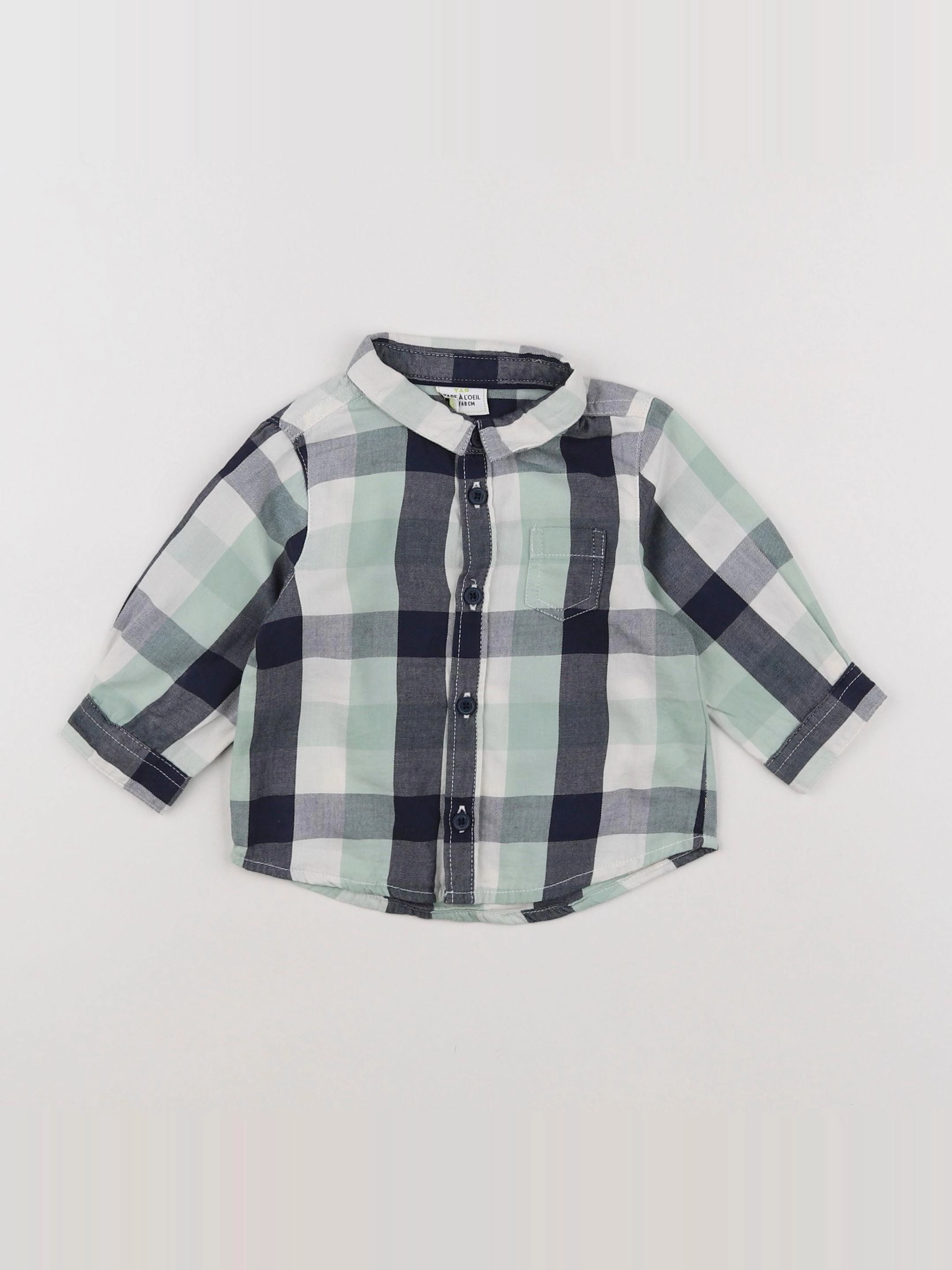 Tape à l'oeil - chemise multicolore - 6 mois