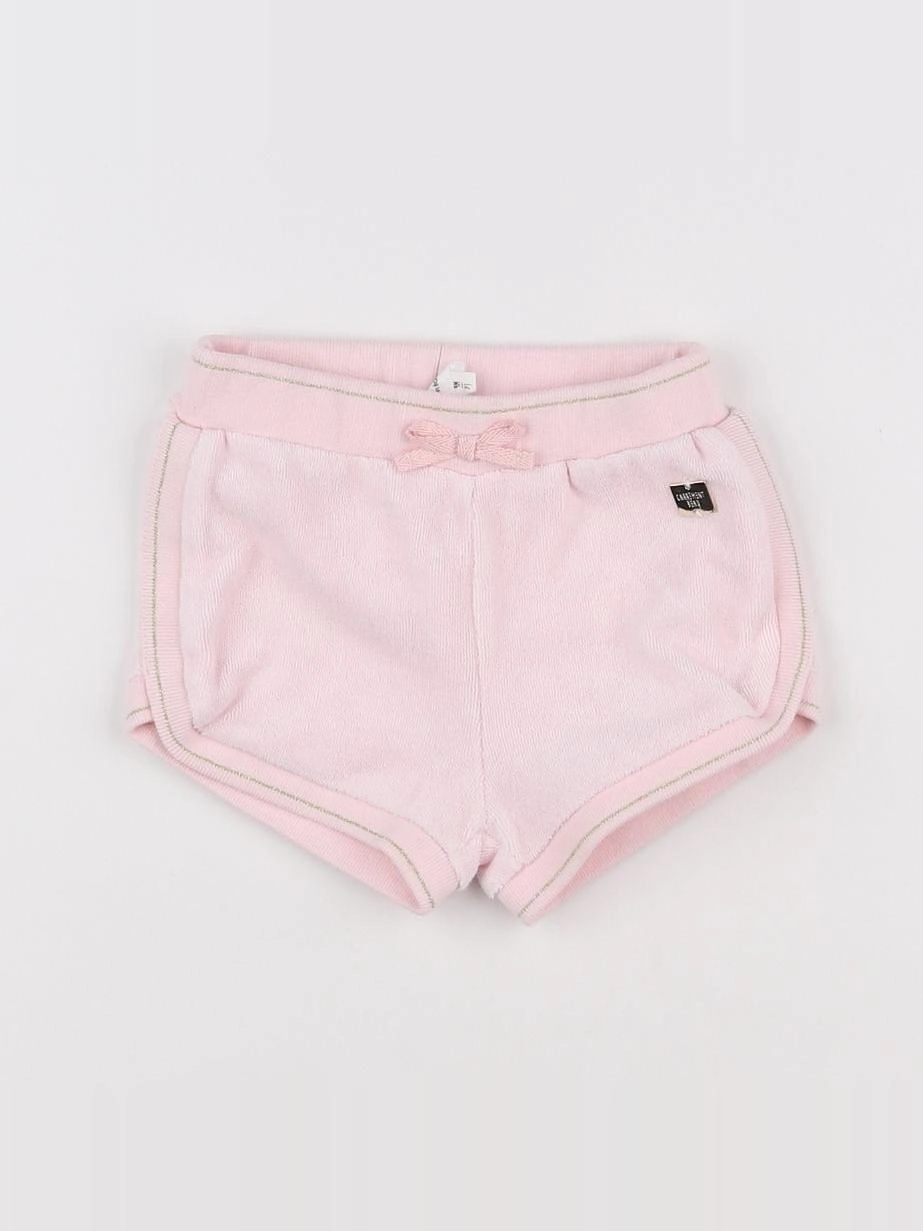 Carrément Beau - short rose - 9 mois