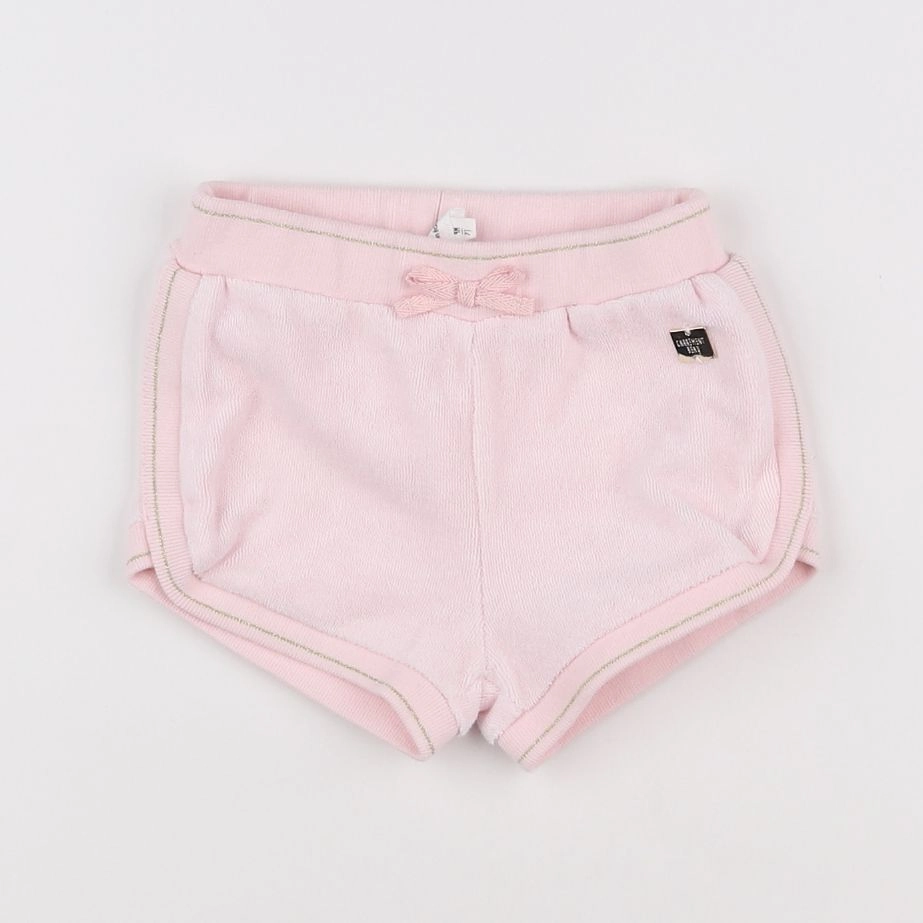 Carrément Beau - short rose - 9 mois