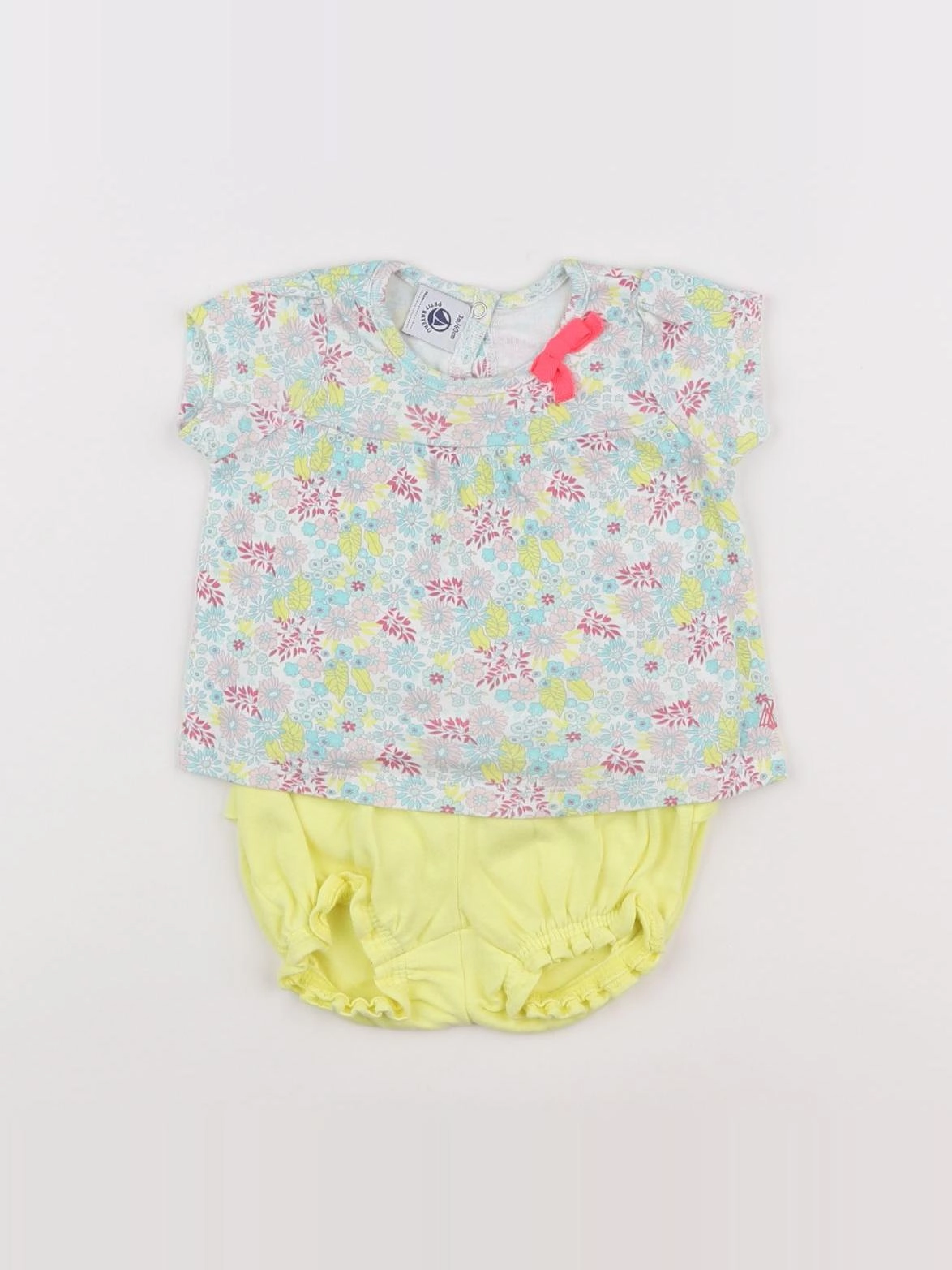 Petit Bateau - ensemble multicolore - 3 mois