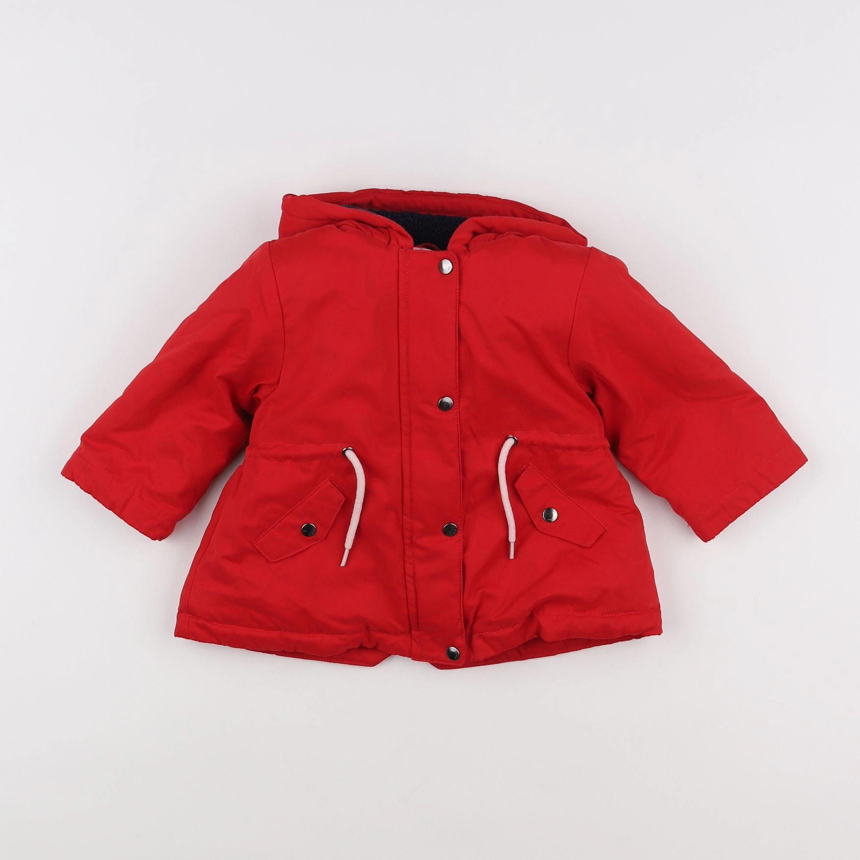 Cyrillus - parka rouge - 12 mois