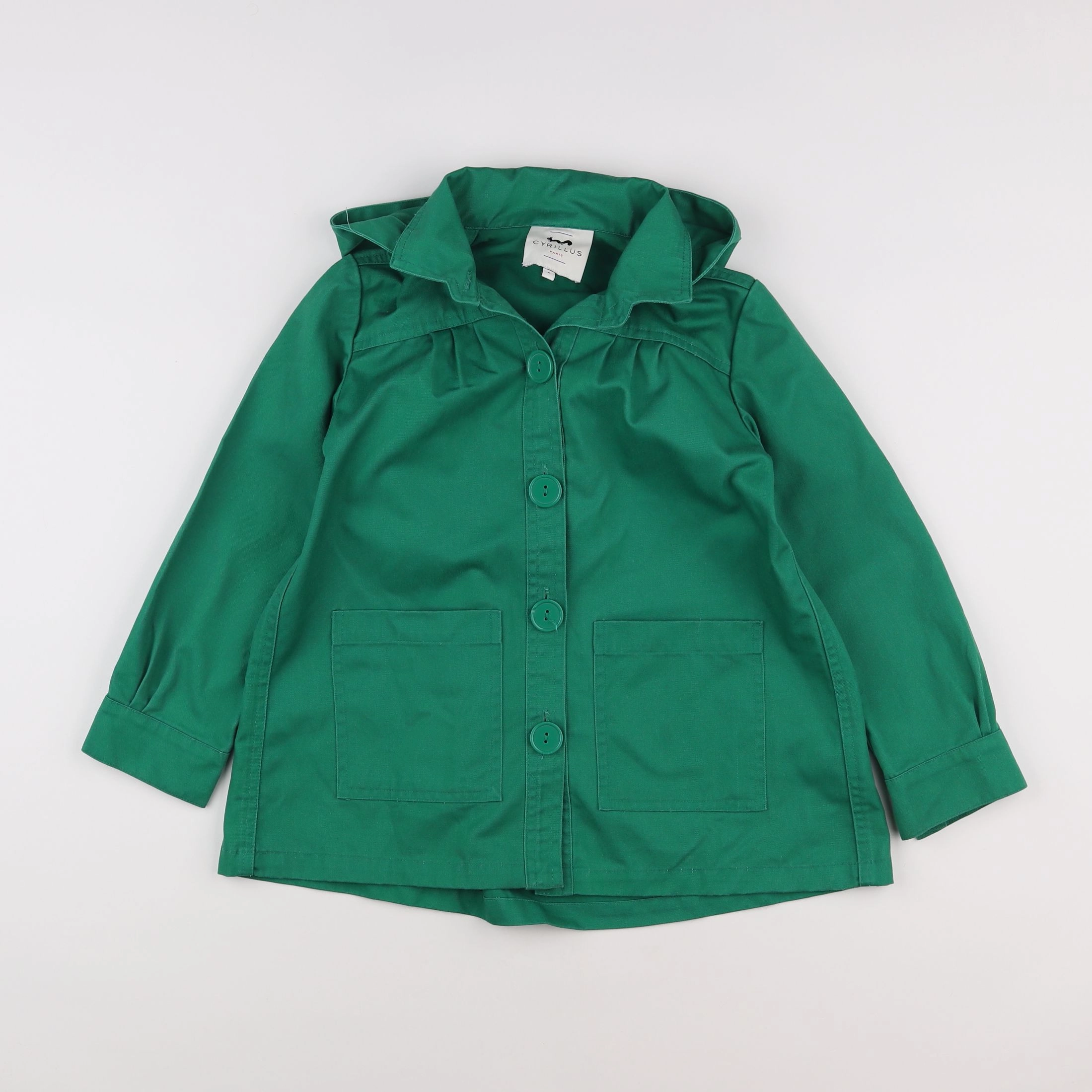 Catimini - veste vert - 8 ans