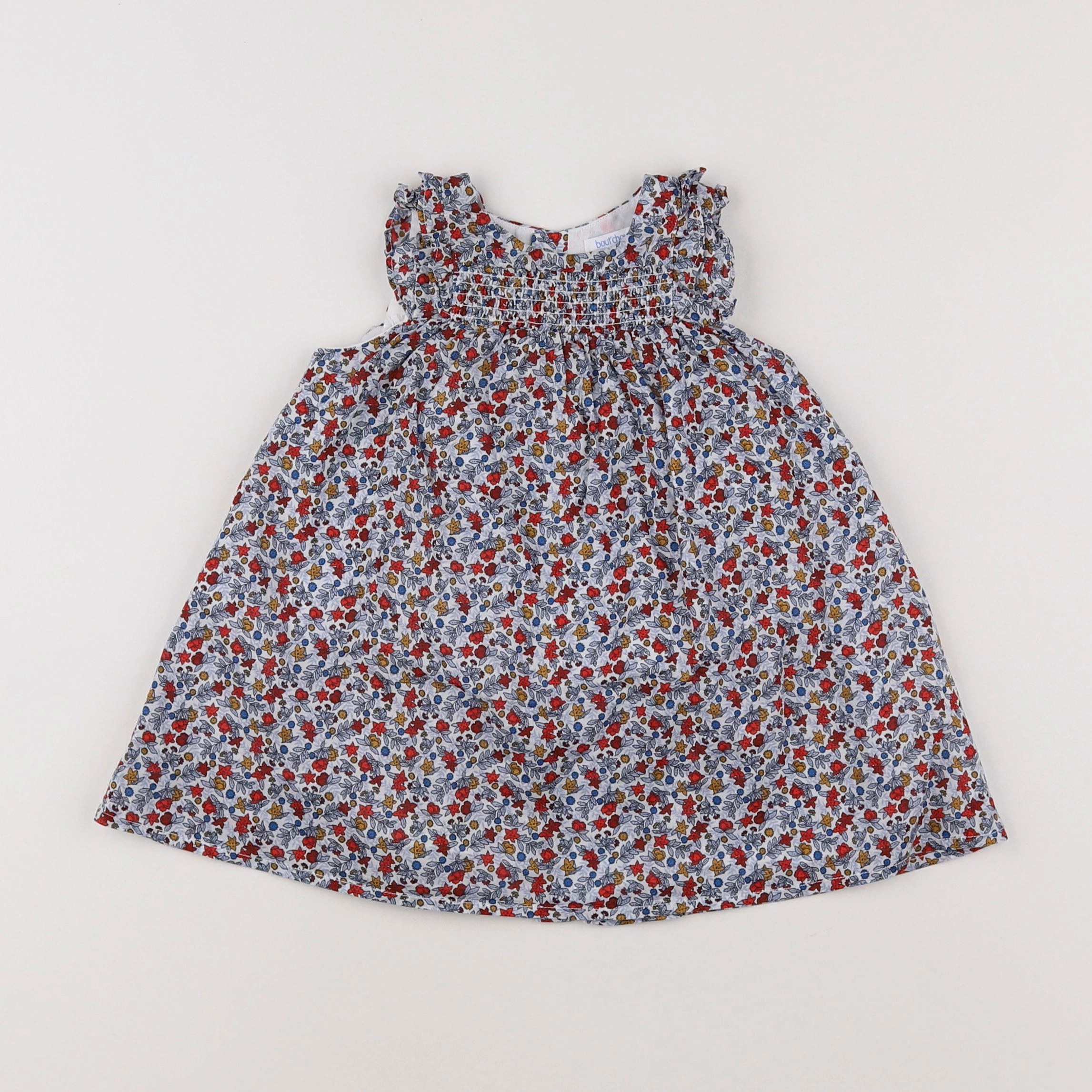 Boutchou - robe multicolore - 6 mois