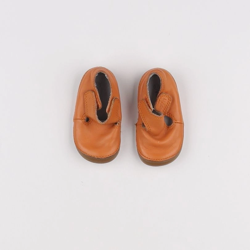 Vertbaudet - chaussons orange - pointure 17