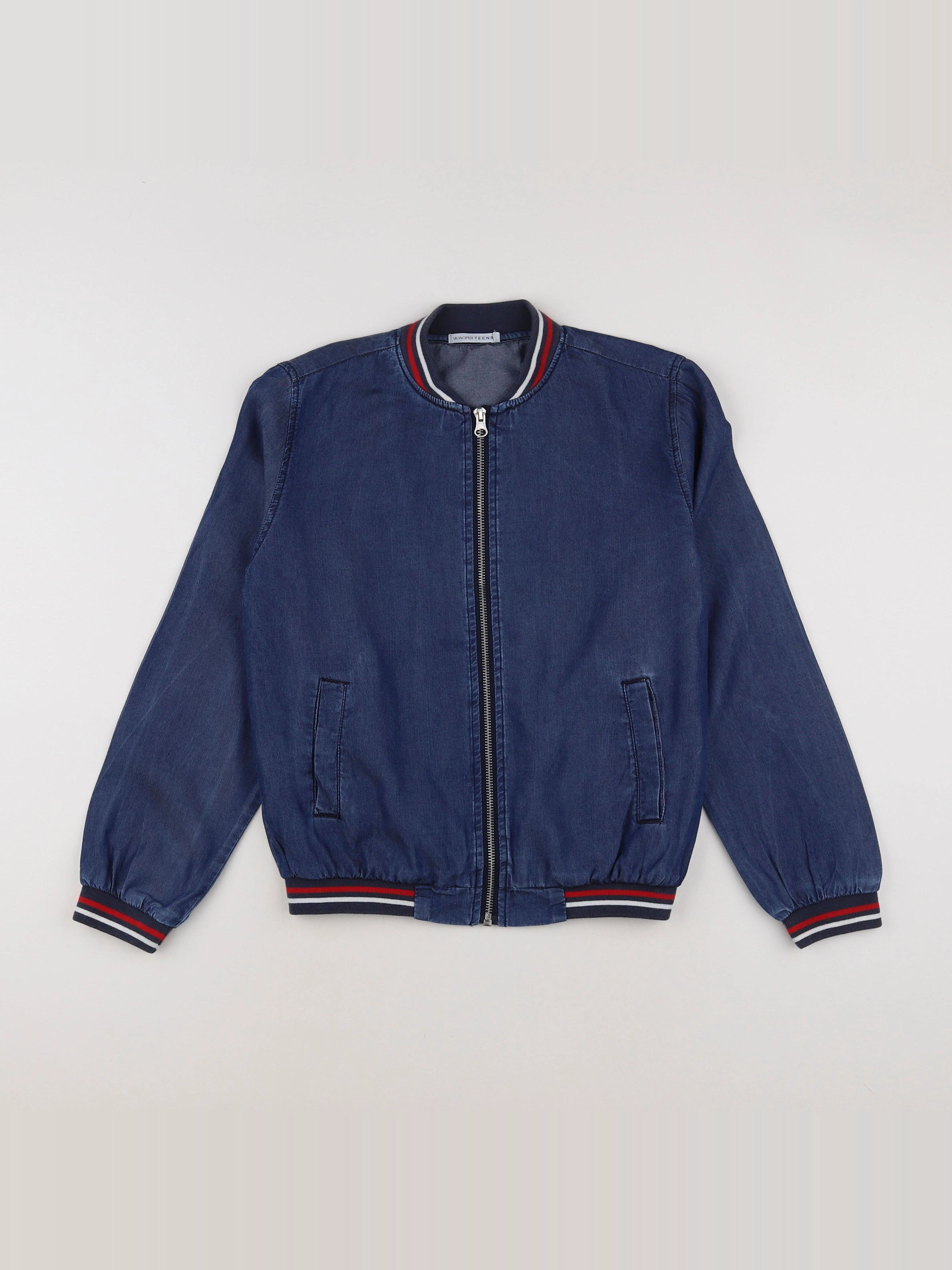 Monoprix - veste bleu - 12 ans