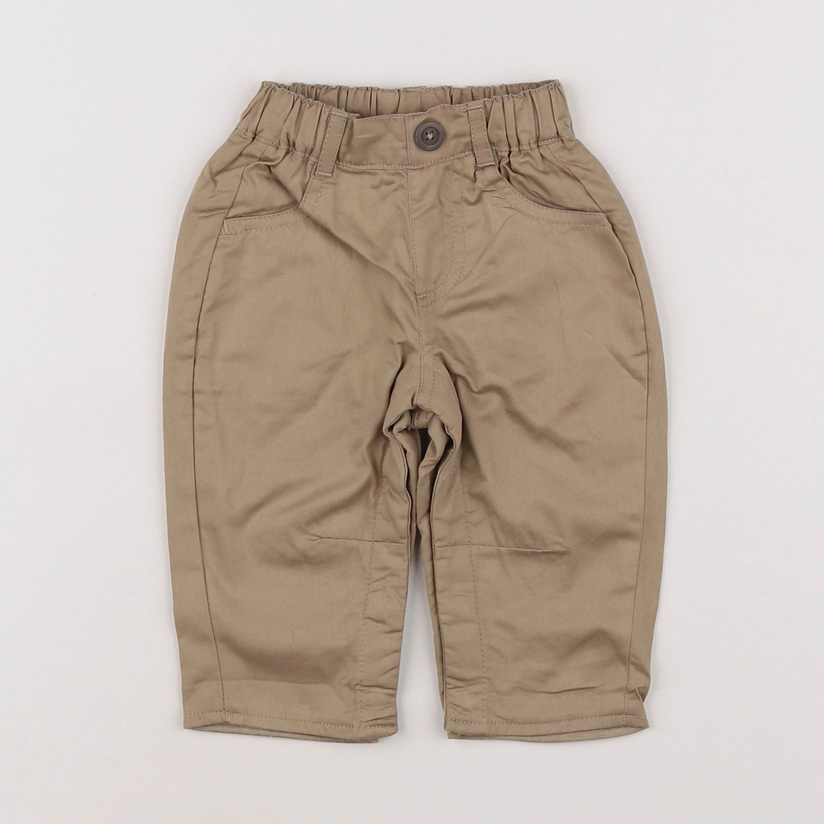 Vertbaudet - pantalon marron - 3 mois