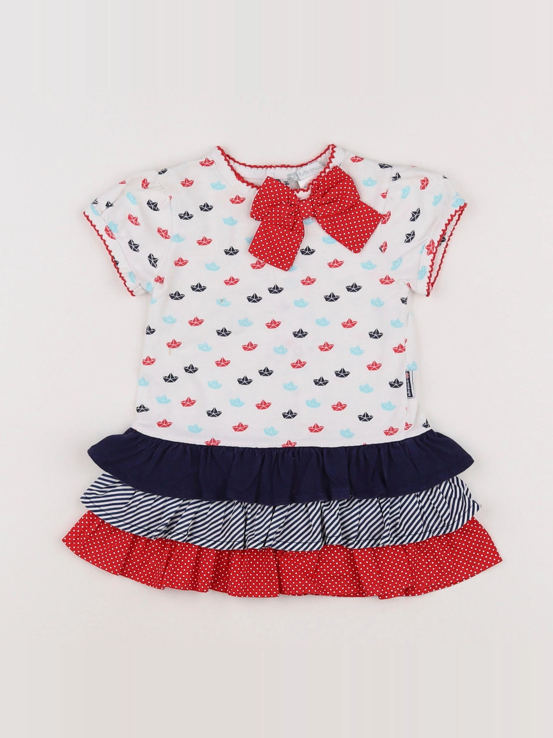 Tutto Piccolo - robe blanc - 12 mois