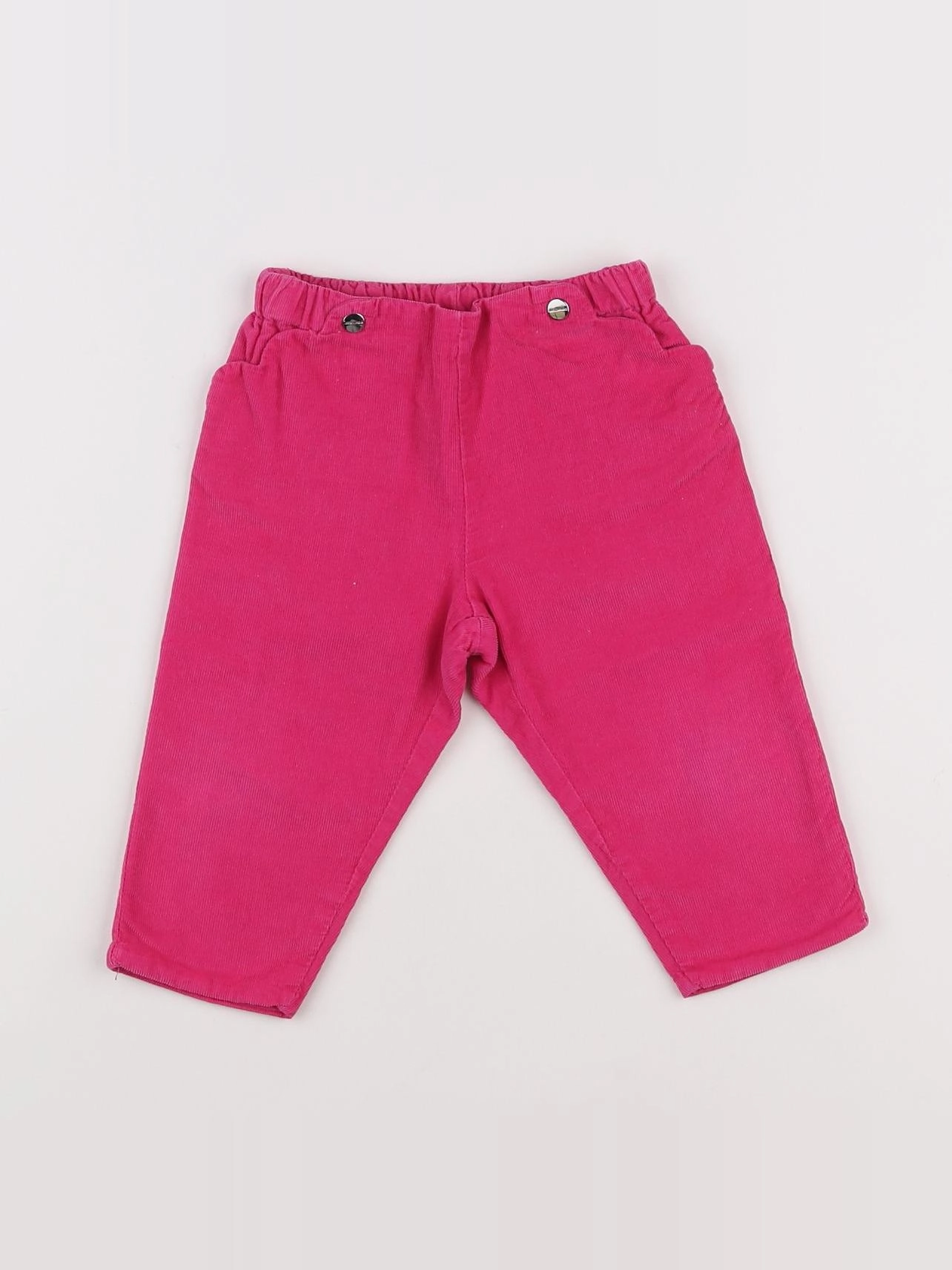 Jacadi - pantalon rose - 12 mois