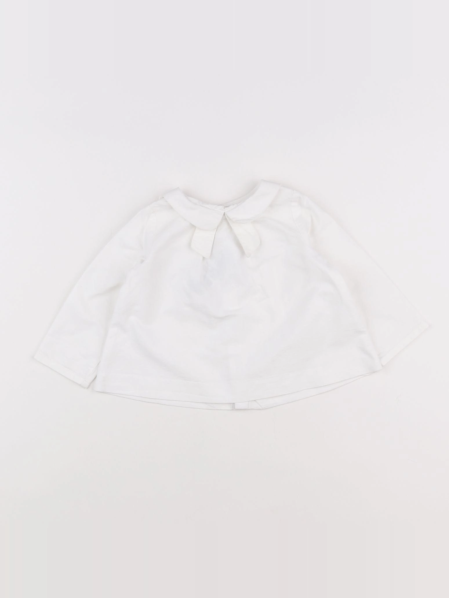 Jacadi - blouse blanc - 12 mois