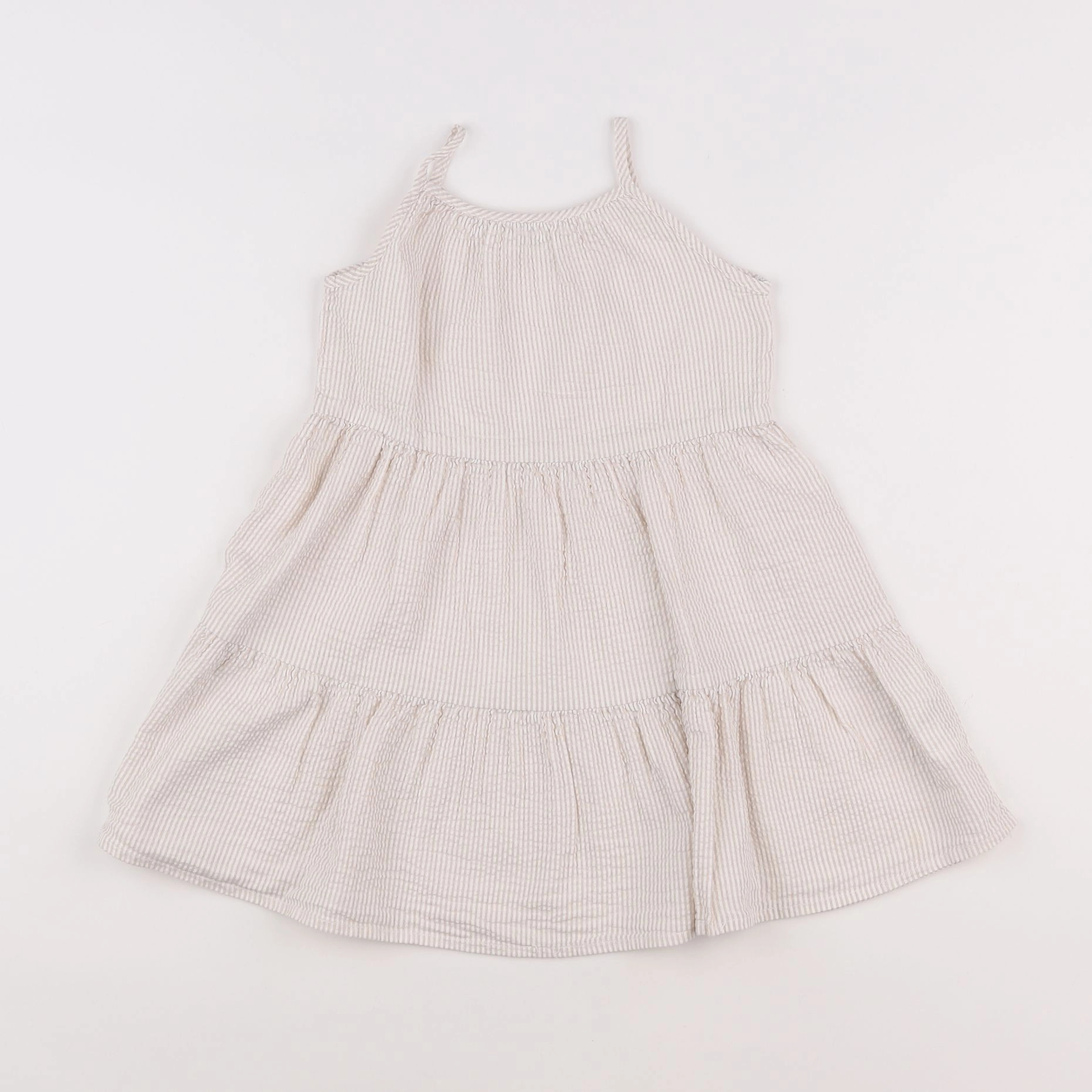 H&M - robe blanc, beige - 2 ans