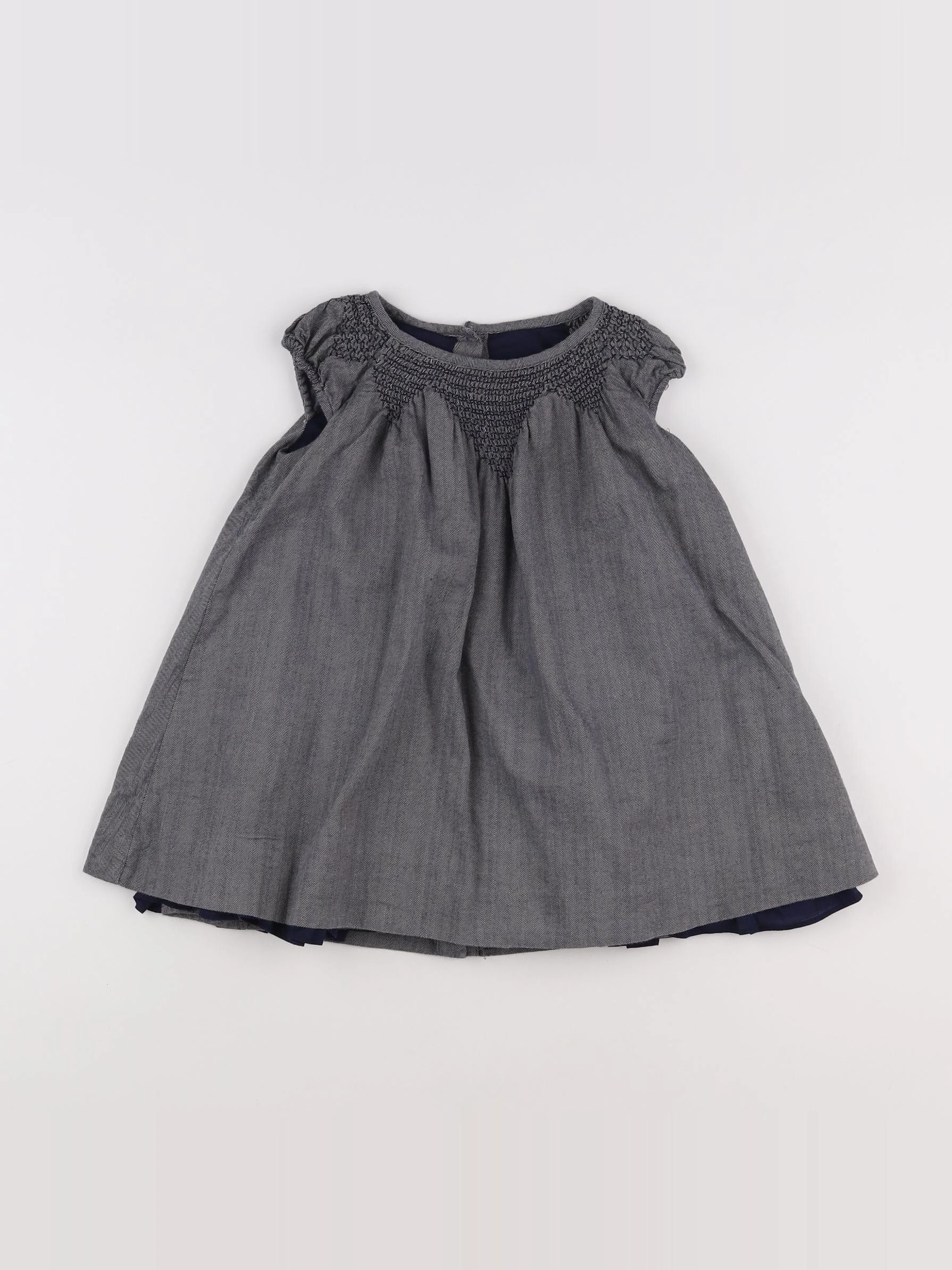 Natalys - robe bleu - 2 ans